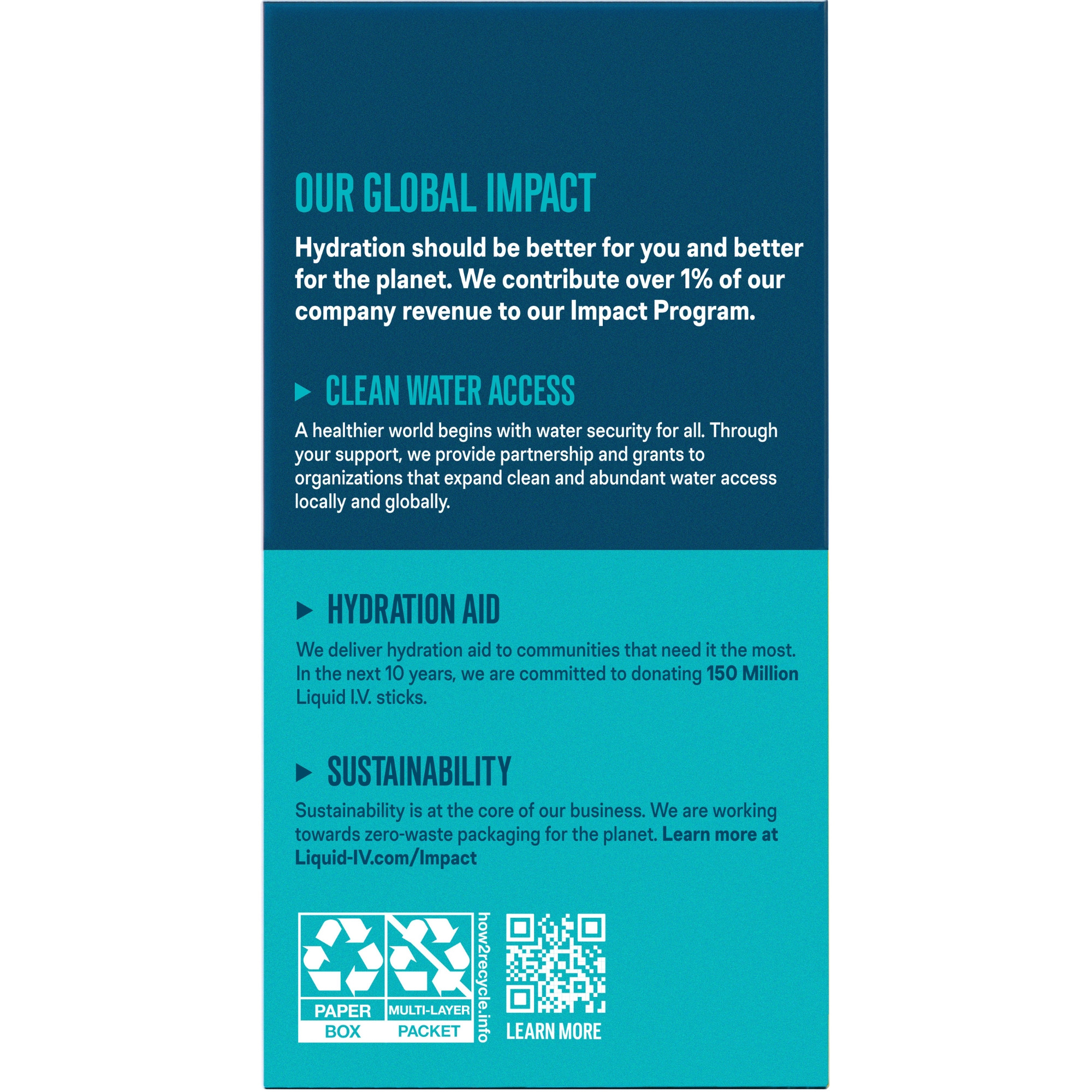 Liquid I.V. Hydration Multiplier Electrolyte Drink Mix