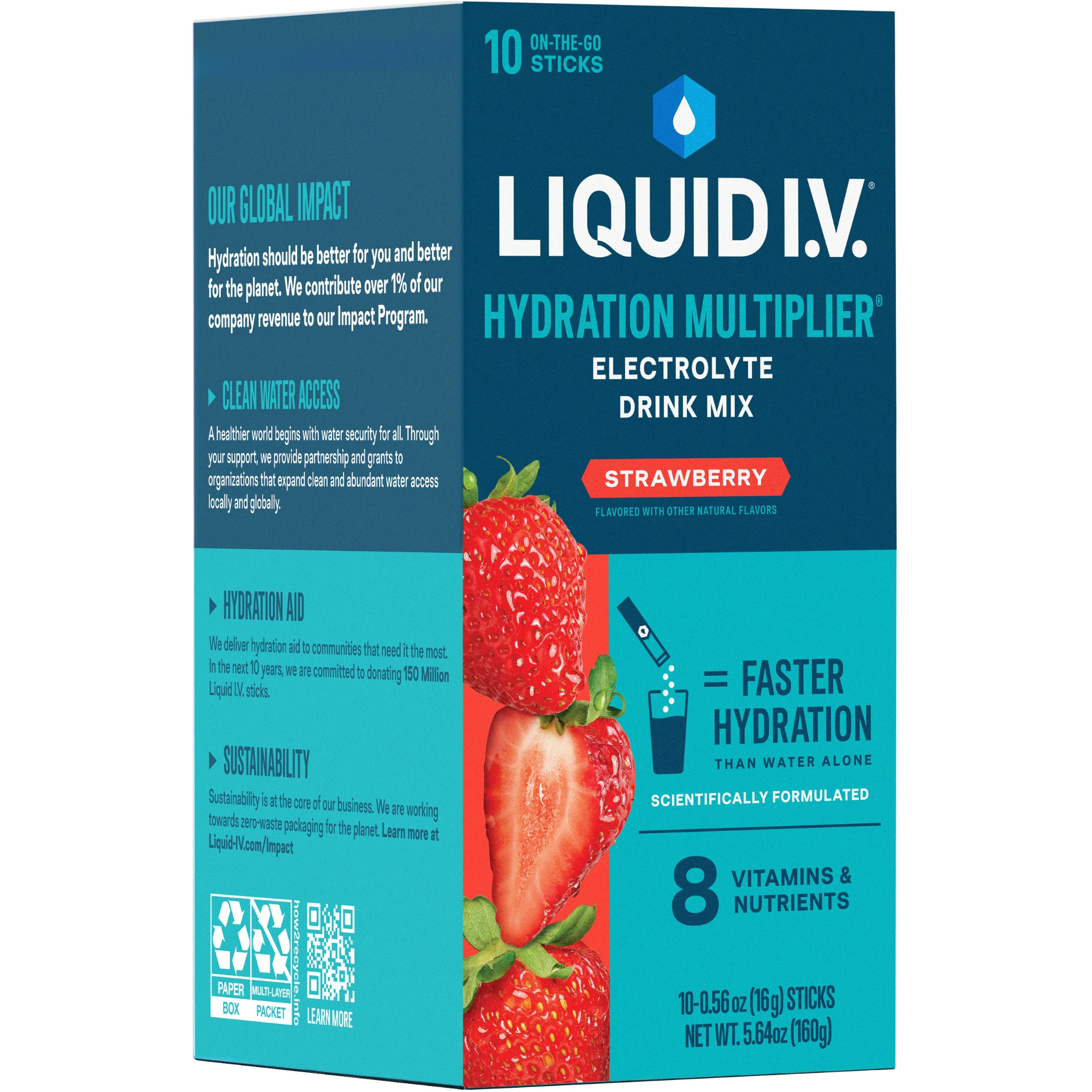 Liquid I.V. Hydration Multiplier Electrolyte Drink Mix