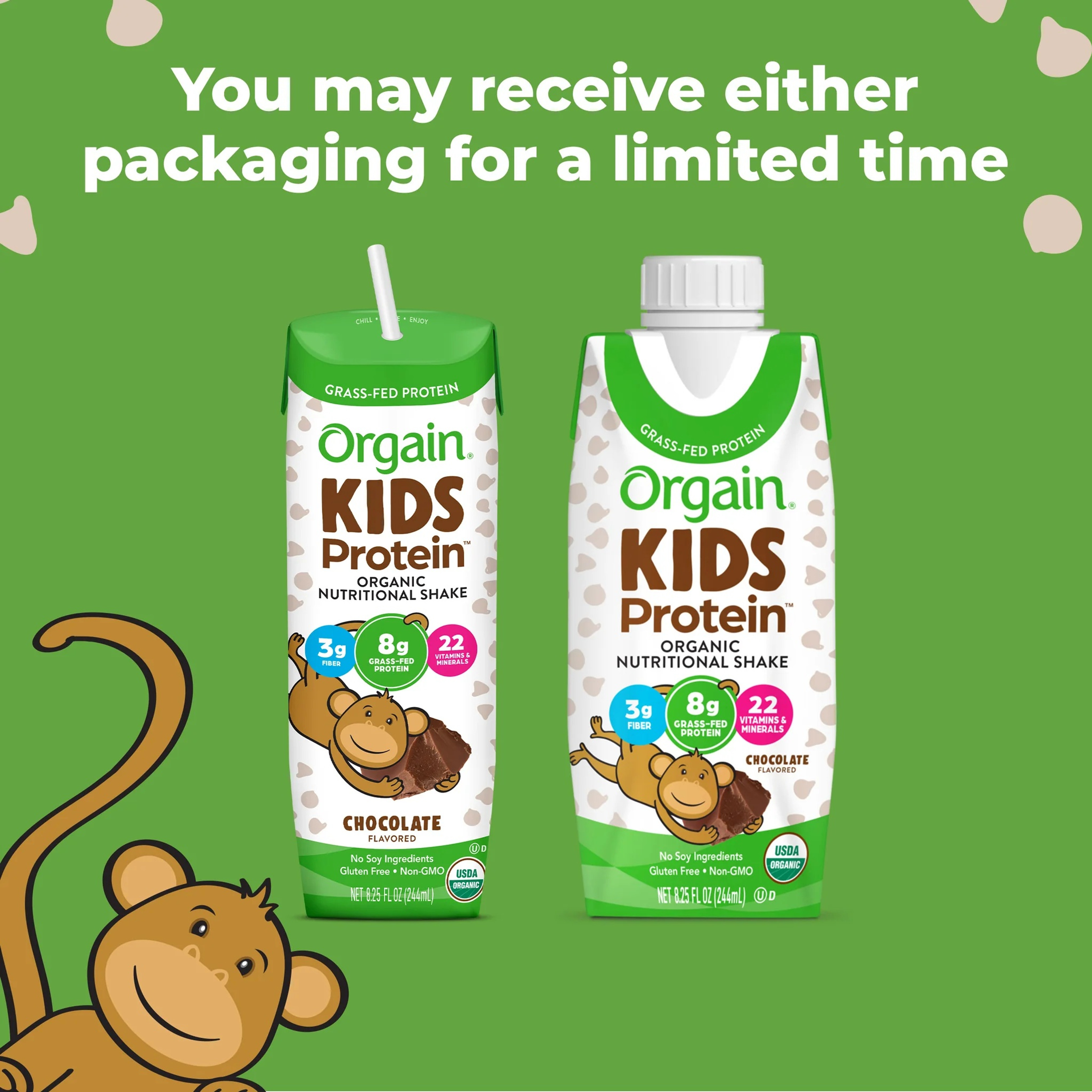 Orgain Kids Protein Organic Nutritional Shake