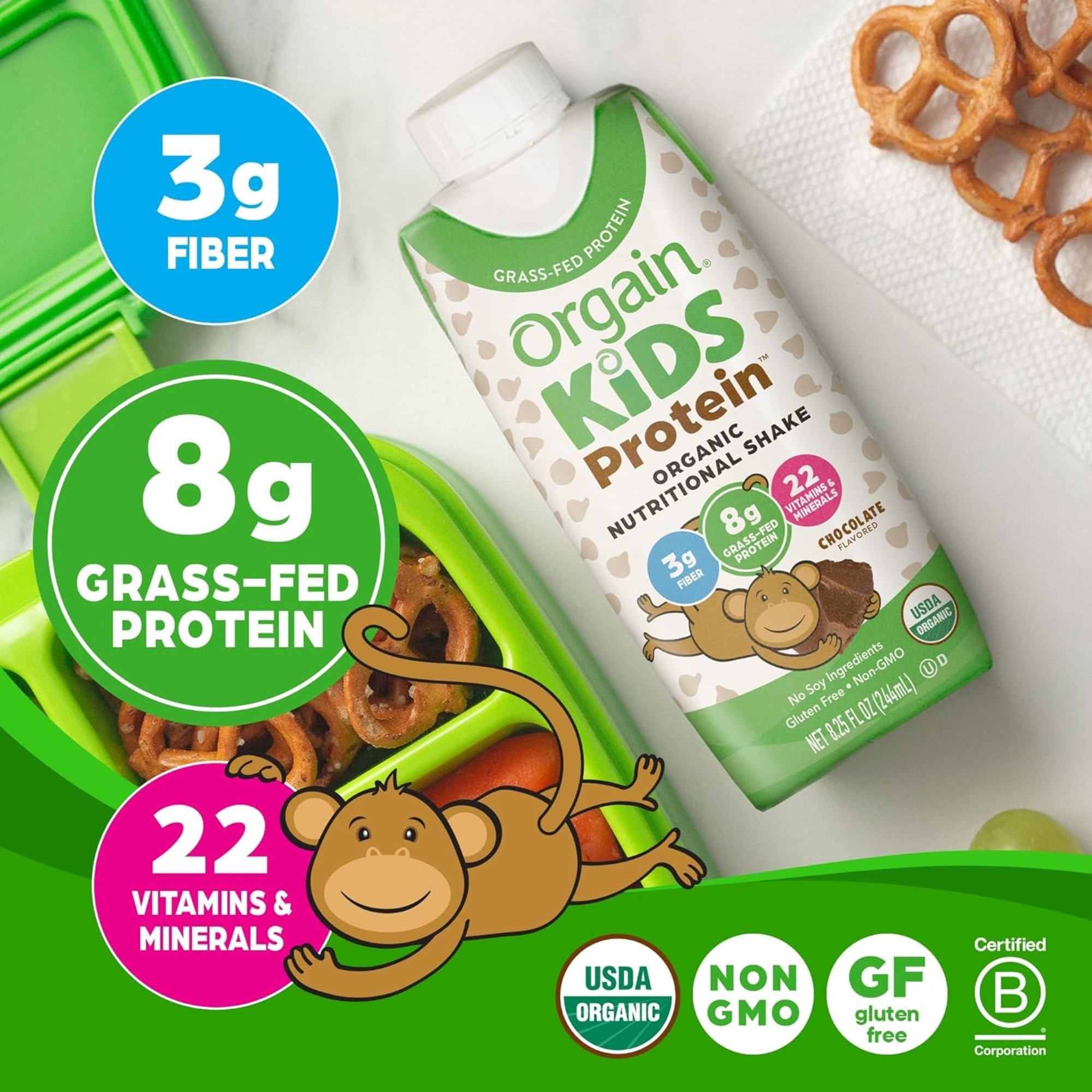 Orgain Kids Protein Organic Nutritional Shake