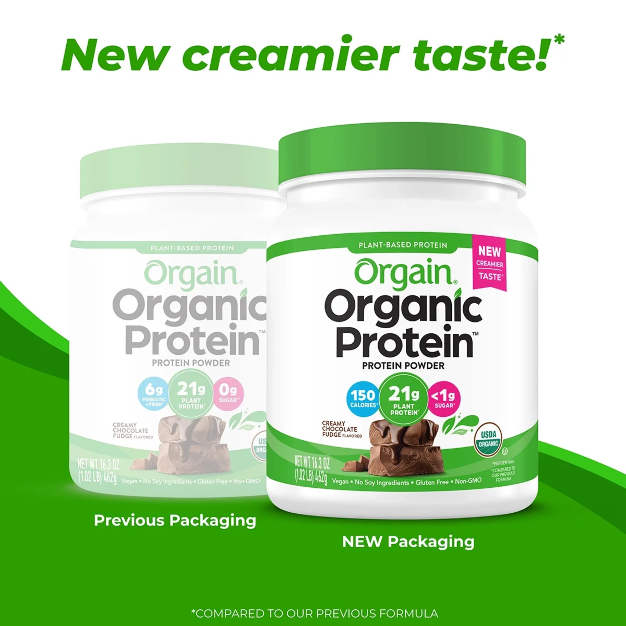 Orgain Organic Plant Based Protein Powder