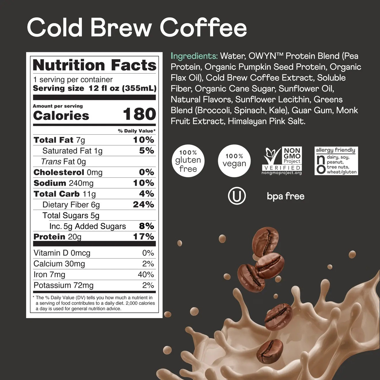 OWYN Protein Shake