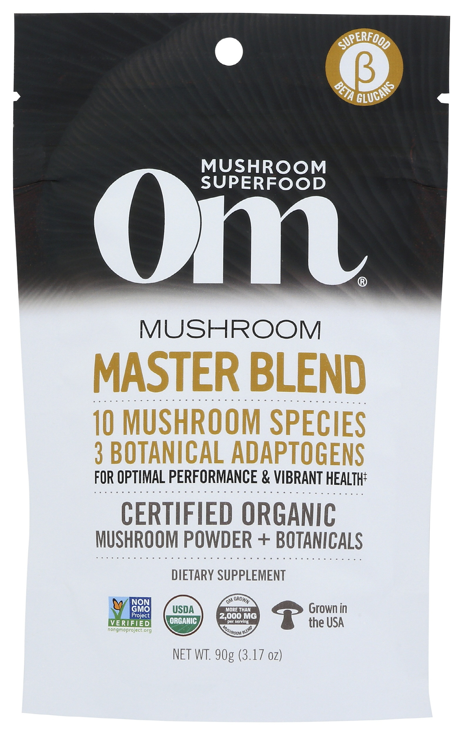 OM Master Blend Organic Mushroom Powder