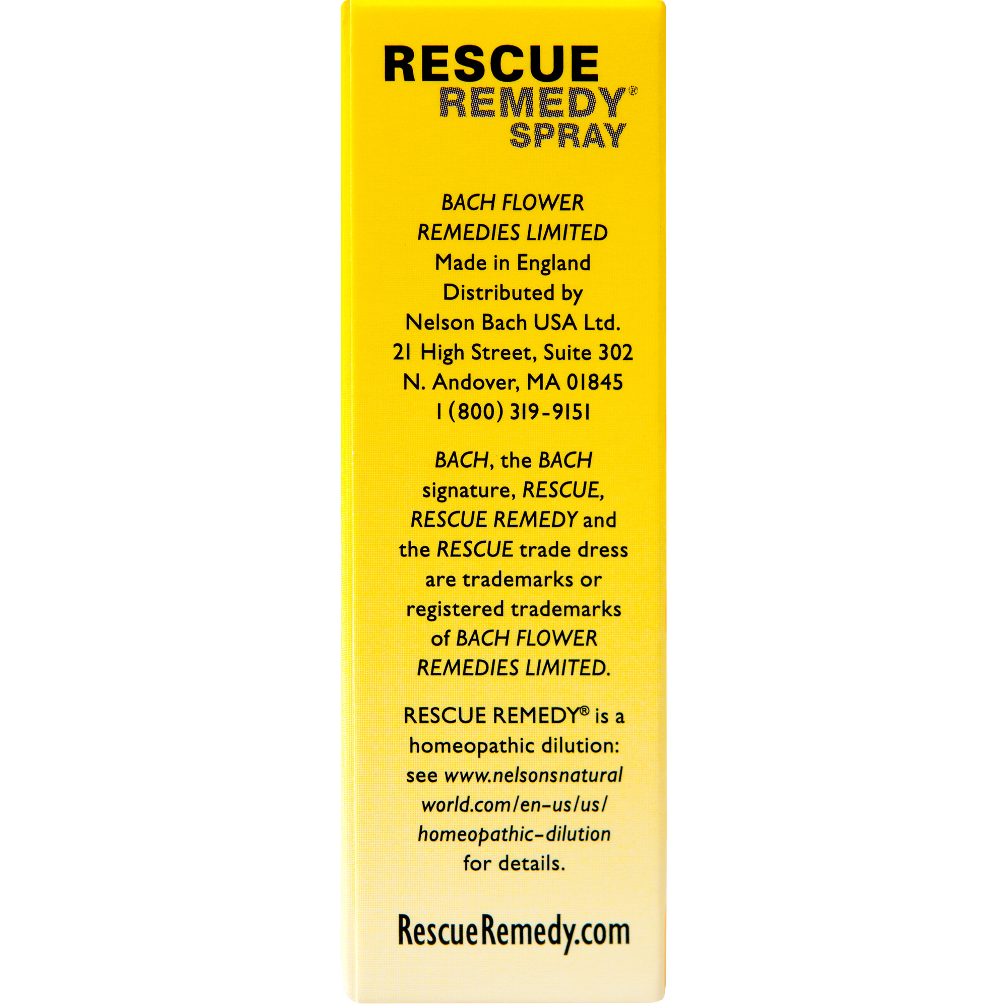 Bach Rescue Remedy Spray for Natural Stress Relief