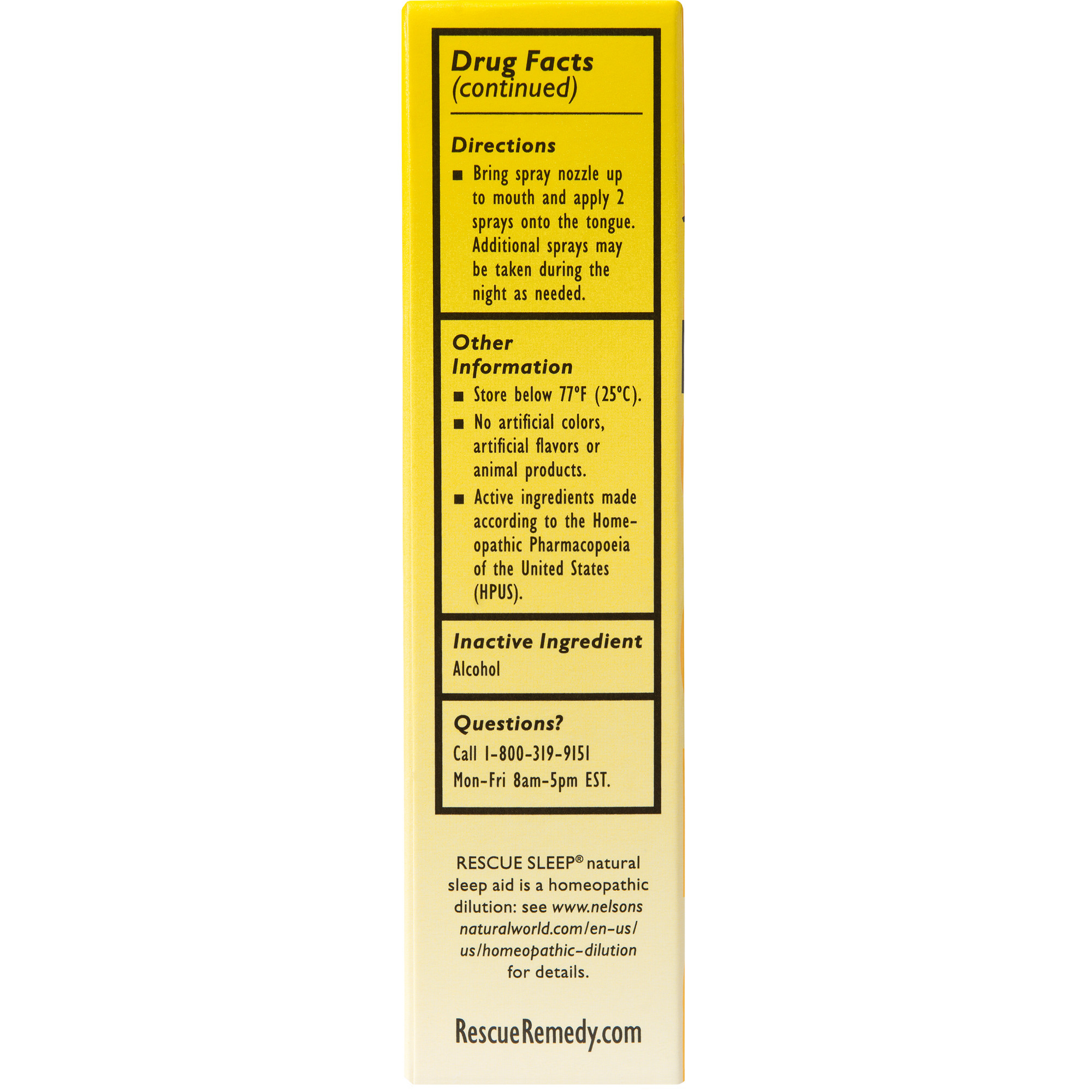 Bach Rescue Sleep Spray