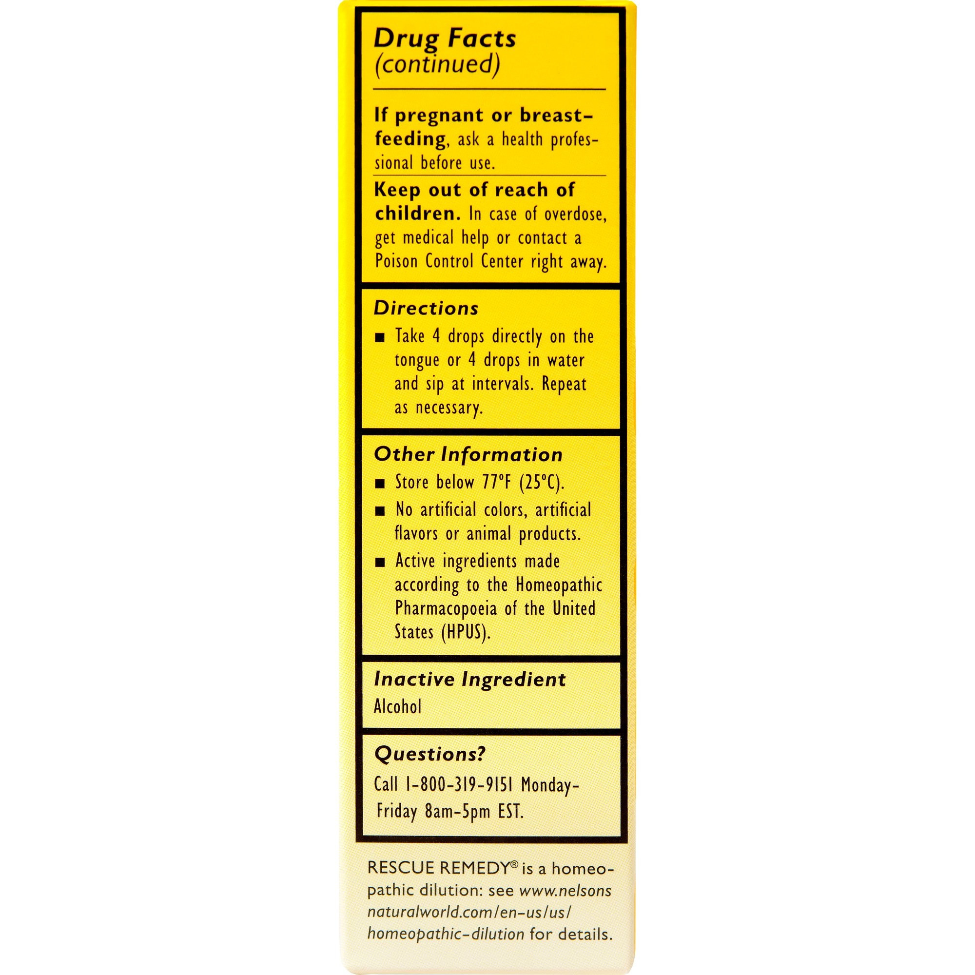 Bach Rescue Remedy Dropper