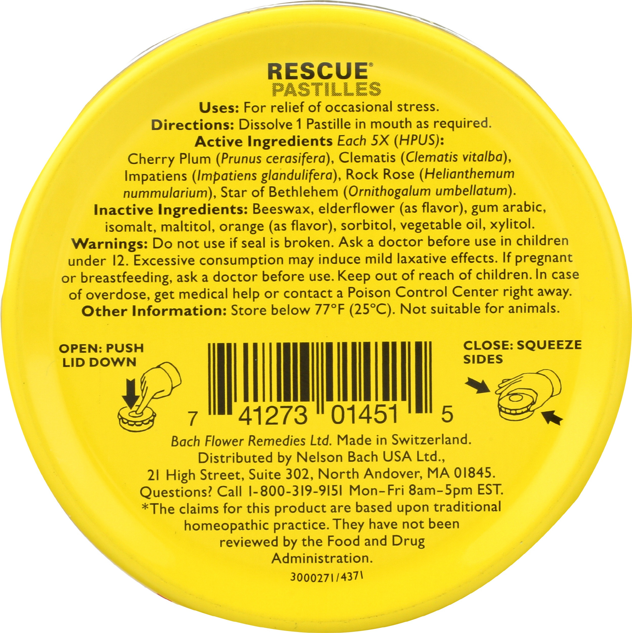 Bach Rescue Pastilles