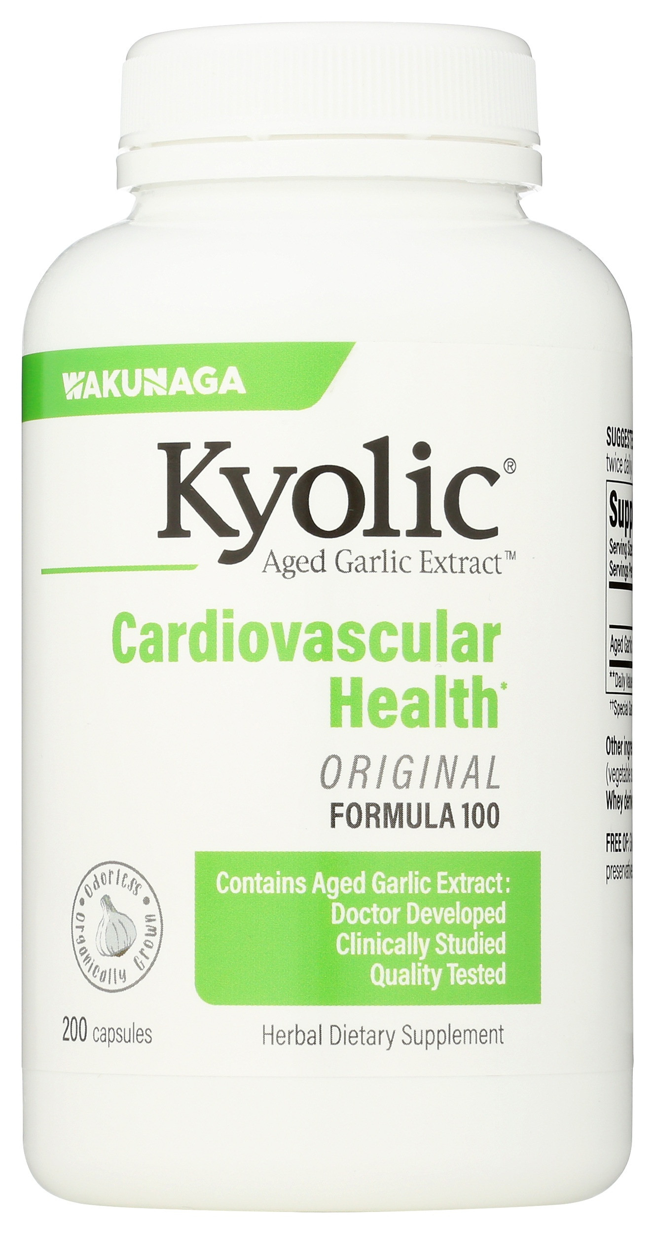 Kyolic Aged Garlic Extract Cardiovascular Health Formula 100