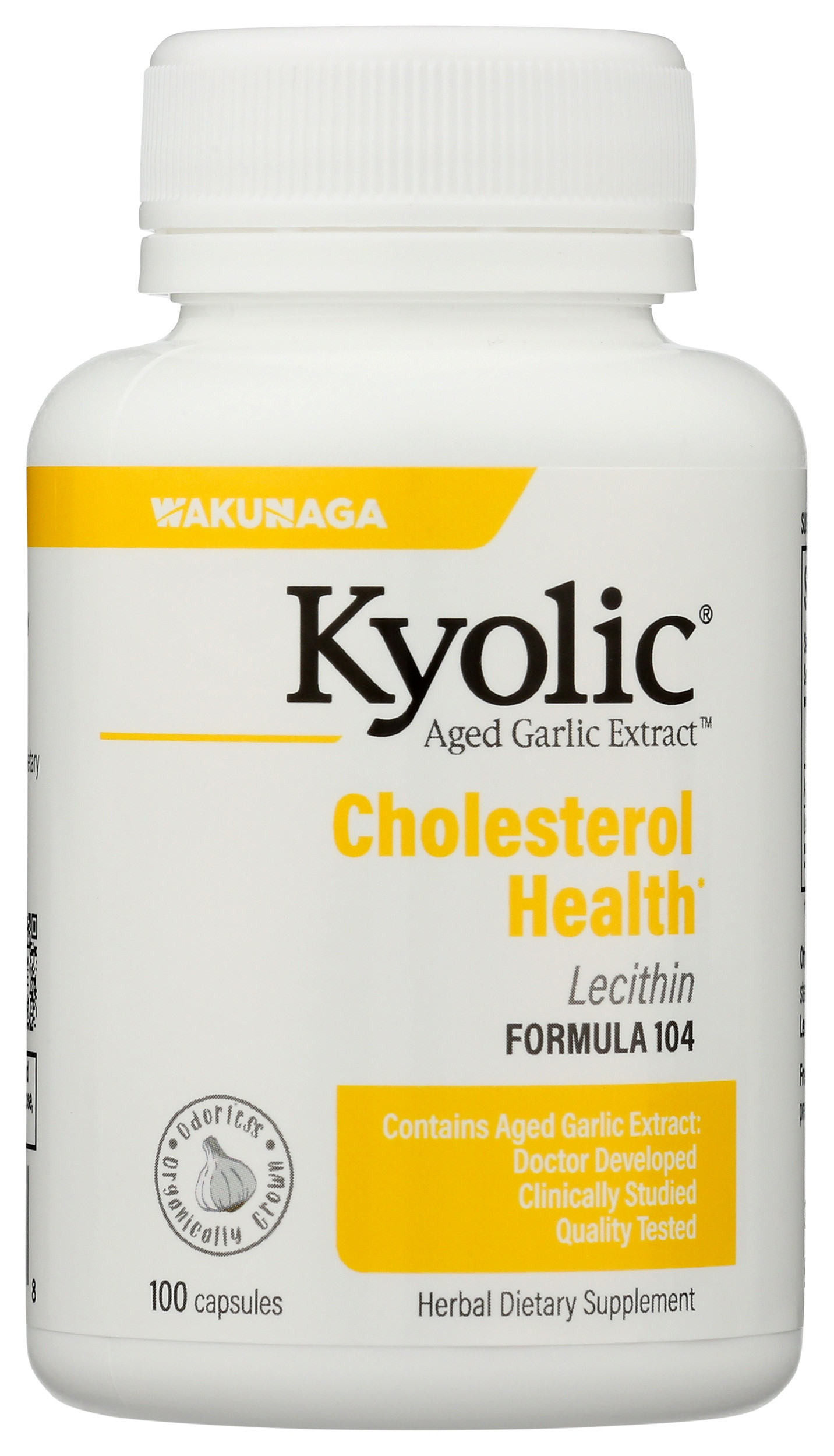 Kyolic Aged Garlic Extract Cholesterol Health Formula 104