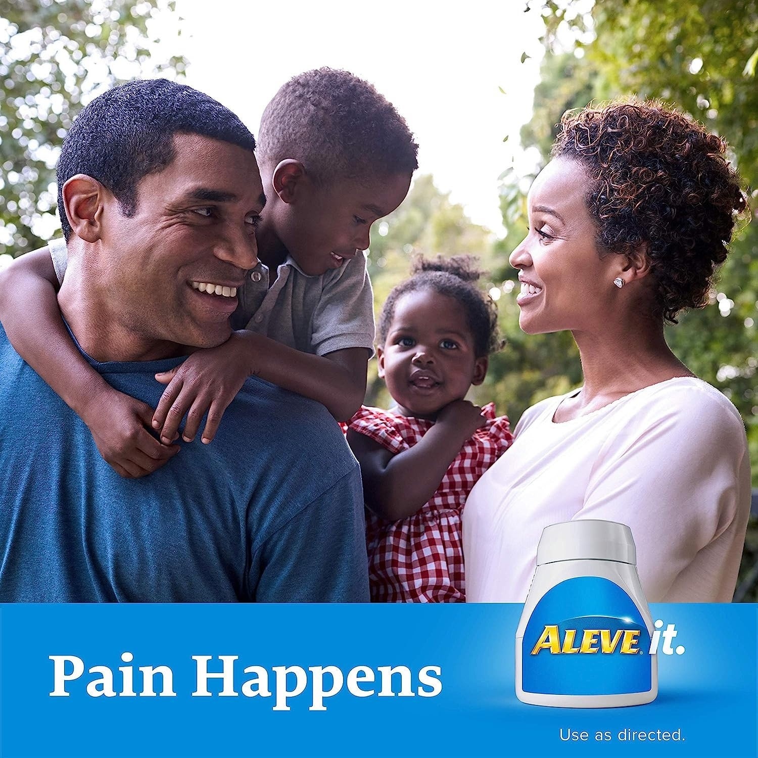 Aleve Naproxen Sodium Pain Reliever Caplets, 220 mg