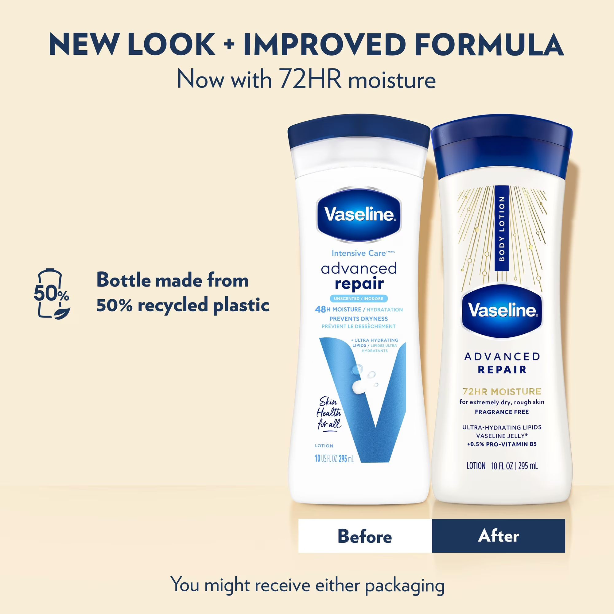 Vaseline Intensive Care Advanced Repair Body Lotion