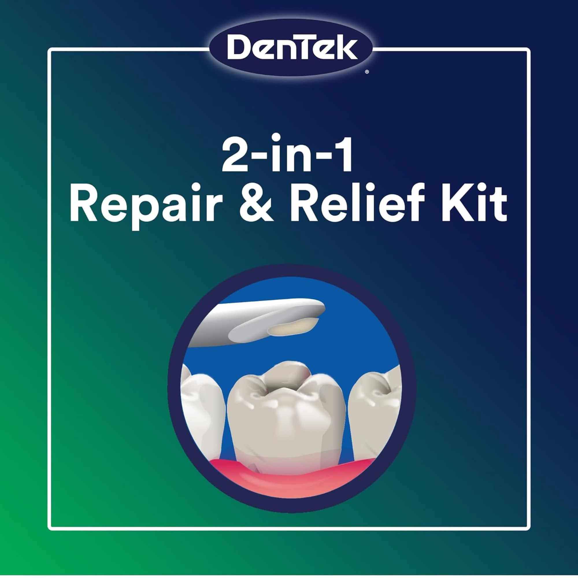DenTek Temparin Max Repair Kit For Caps & Fillings