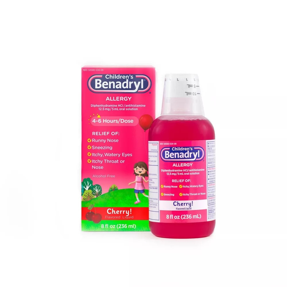 Children's Benadryl Allergy Relief Liquid