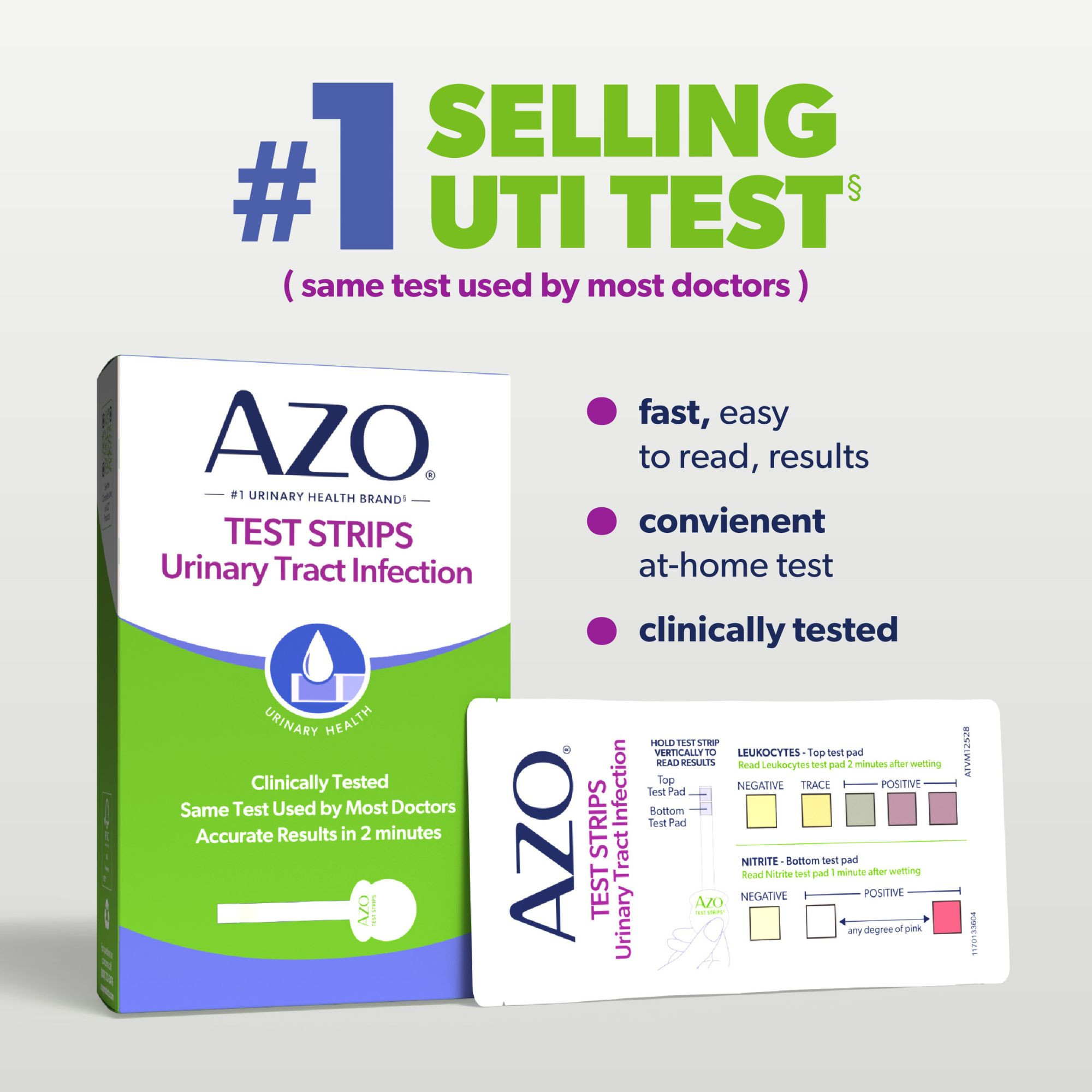 AZO Urinary Tract Infection Test Strips