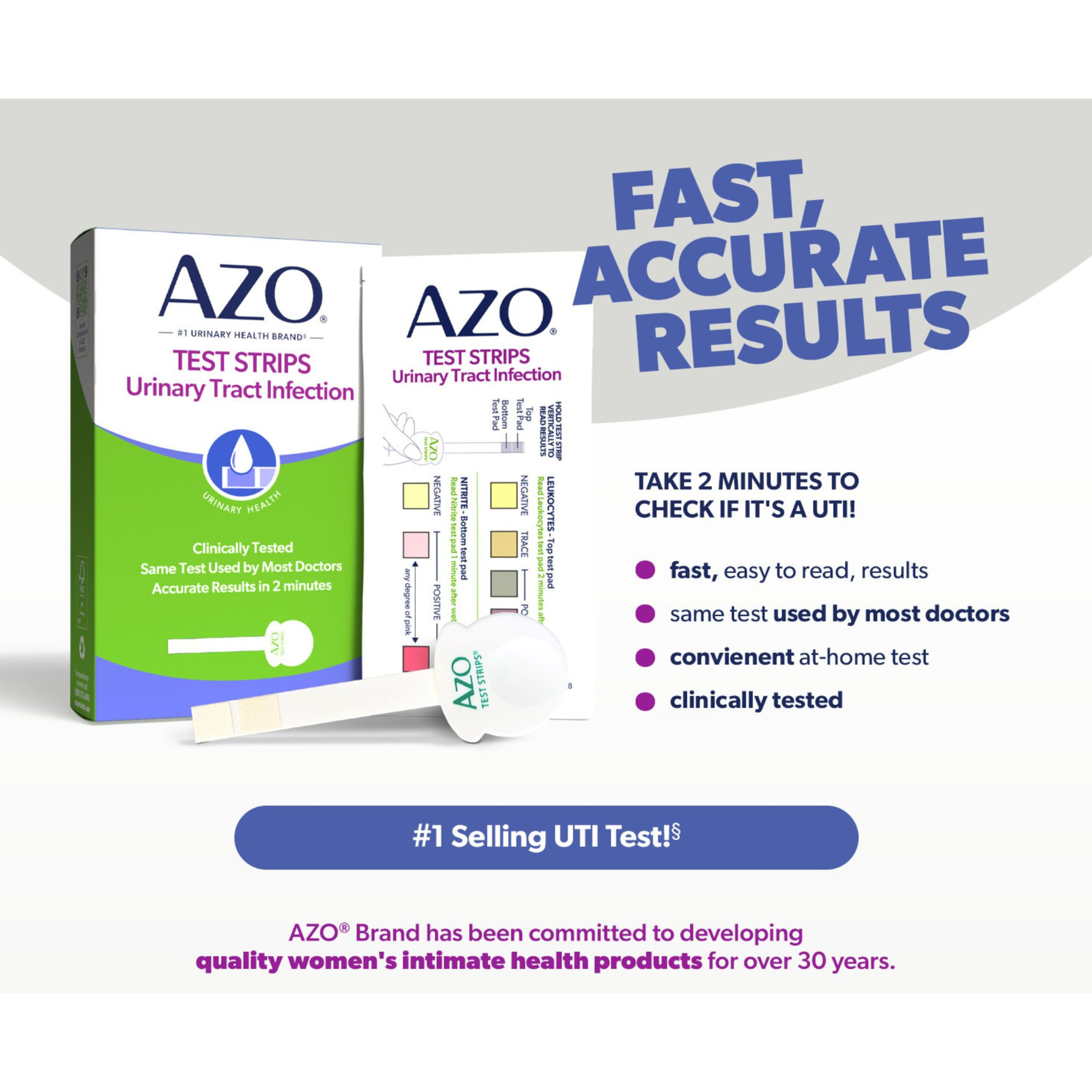 AZO Urinary Tract Infection Test Strips