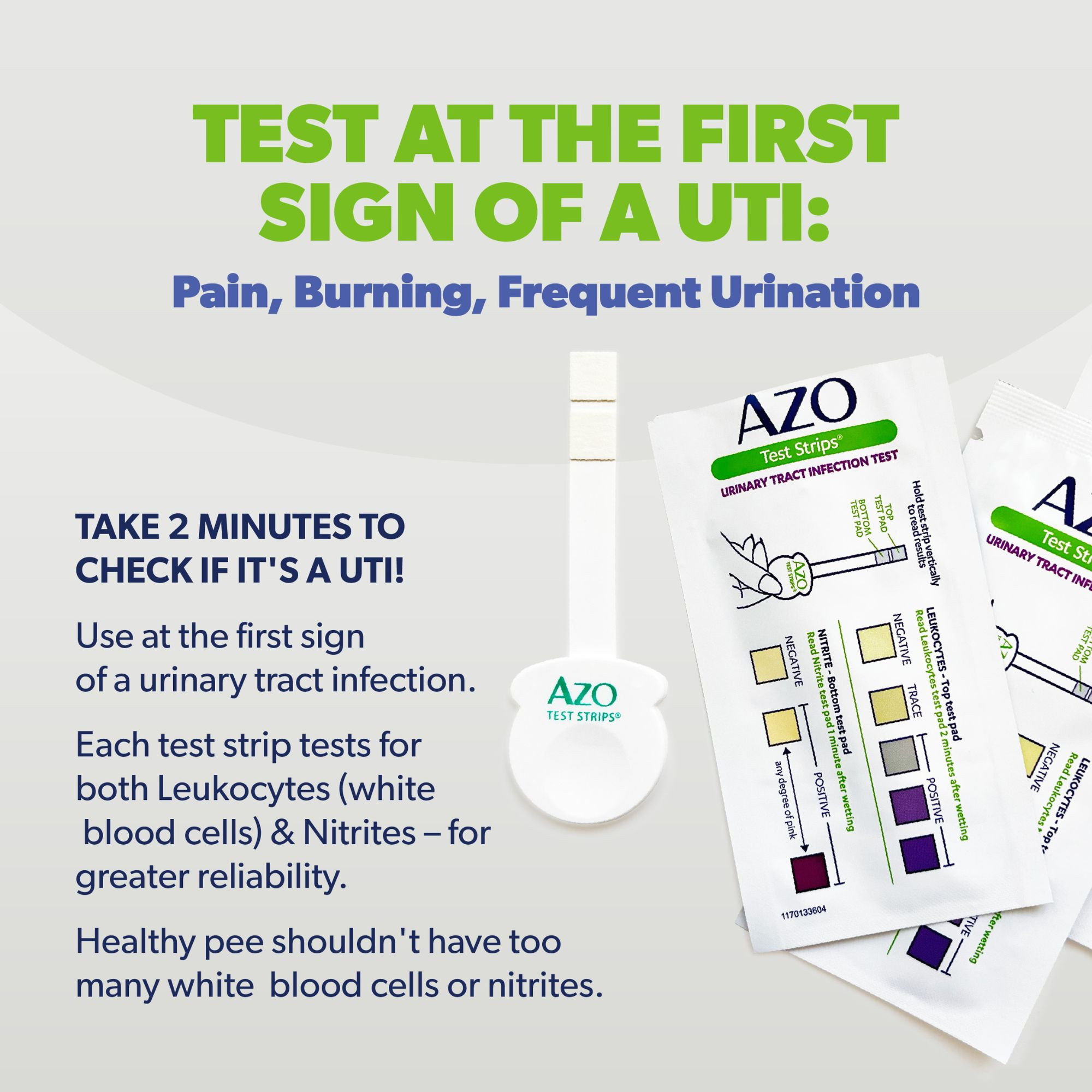 AZO Urinary Tract Infection Test Strips, 78765103267