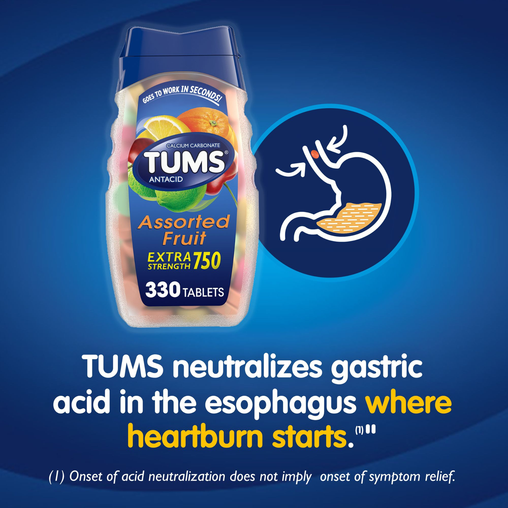 tums Extra Strength, 750mg