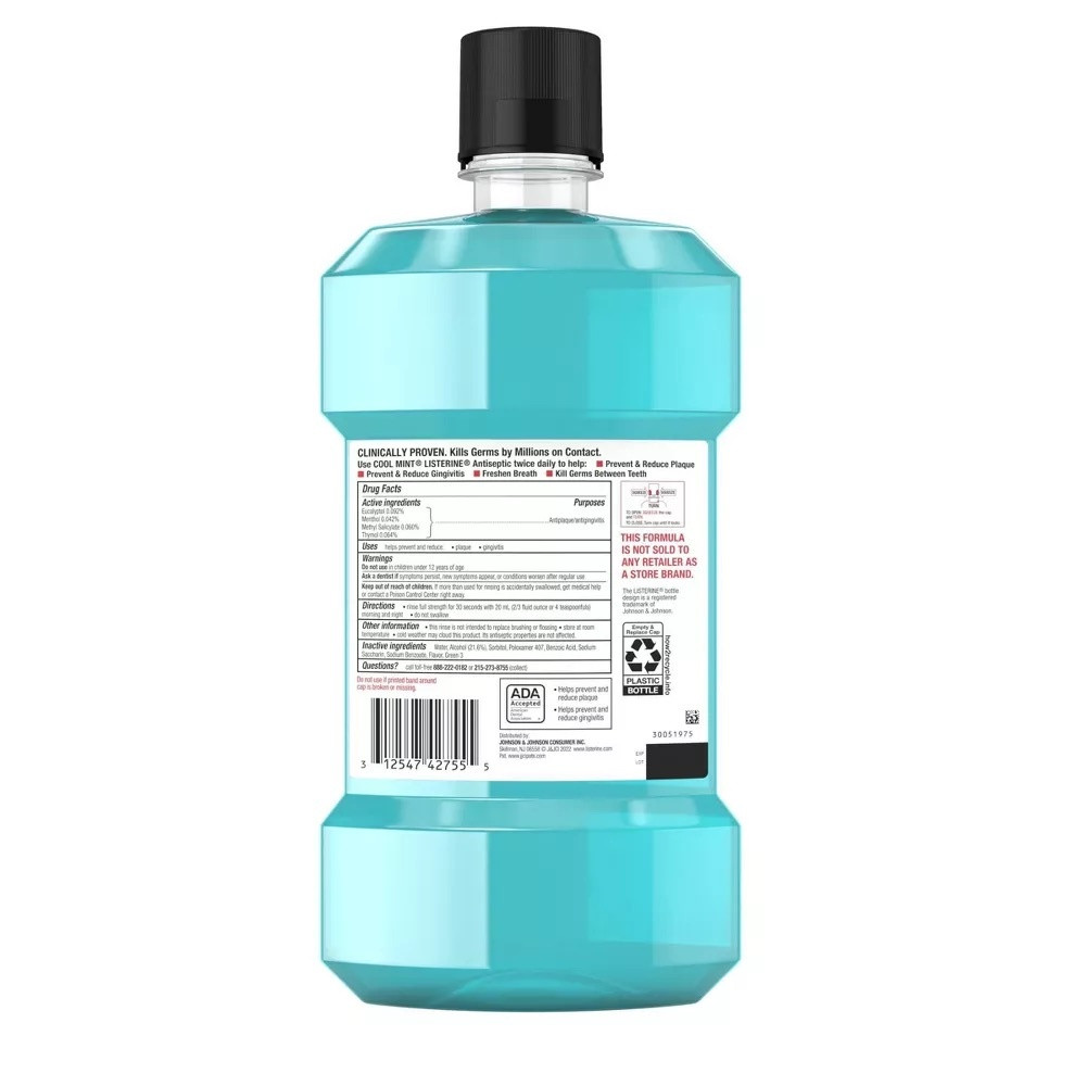 Listerine Cool Mint Mouthwash