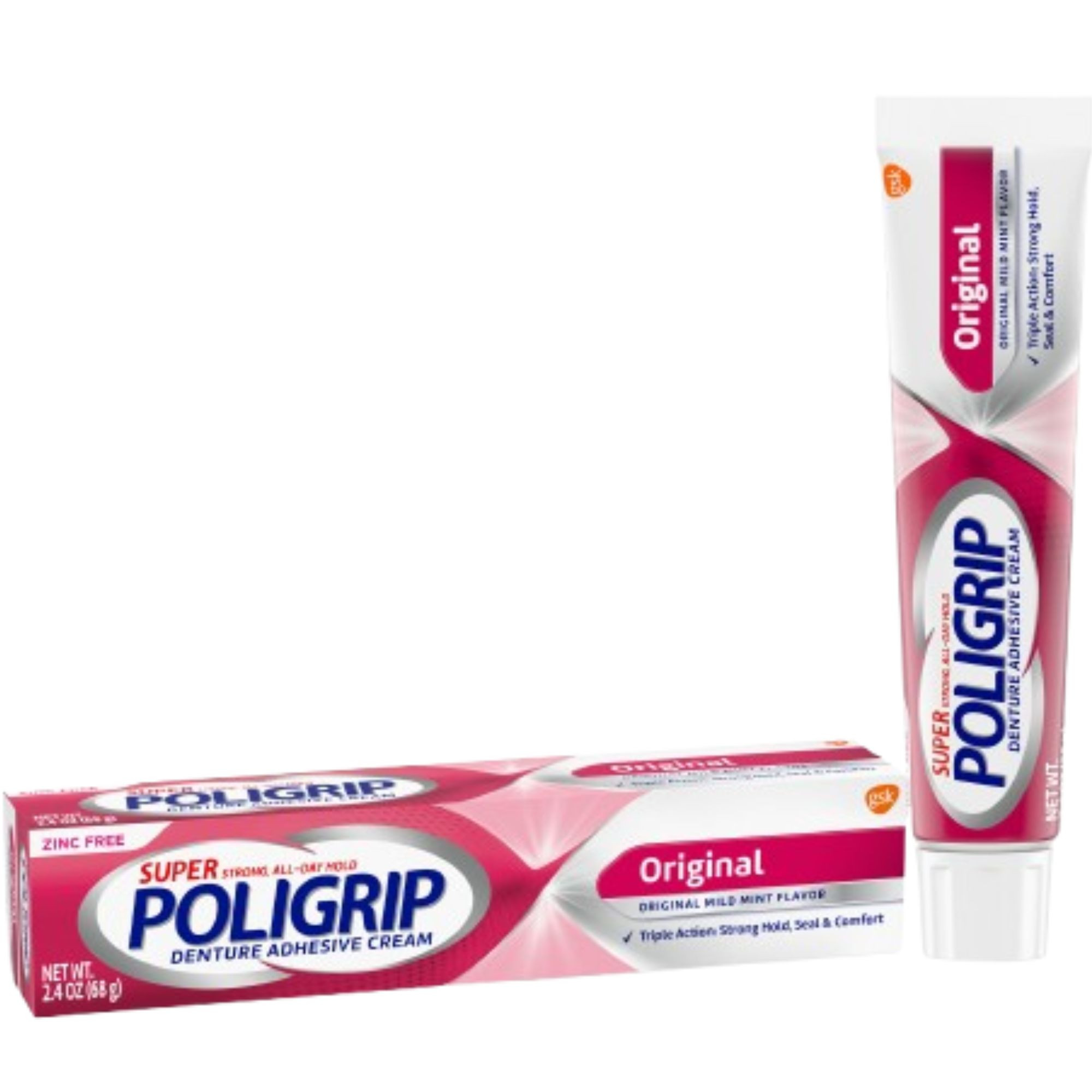 Super Poligrip Original Denture Adhesive Cream