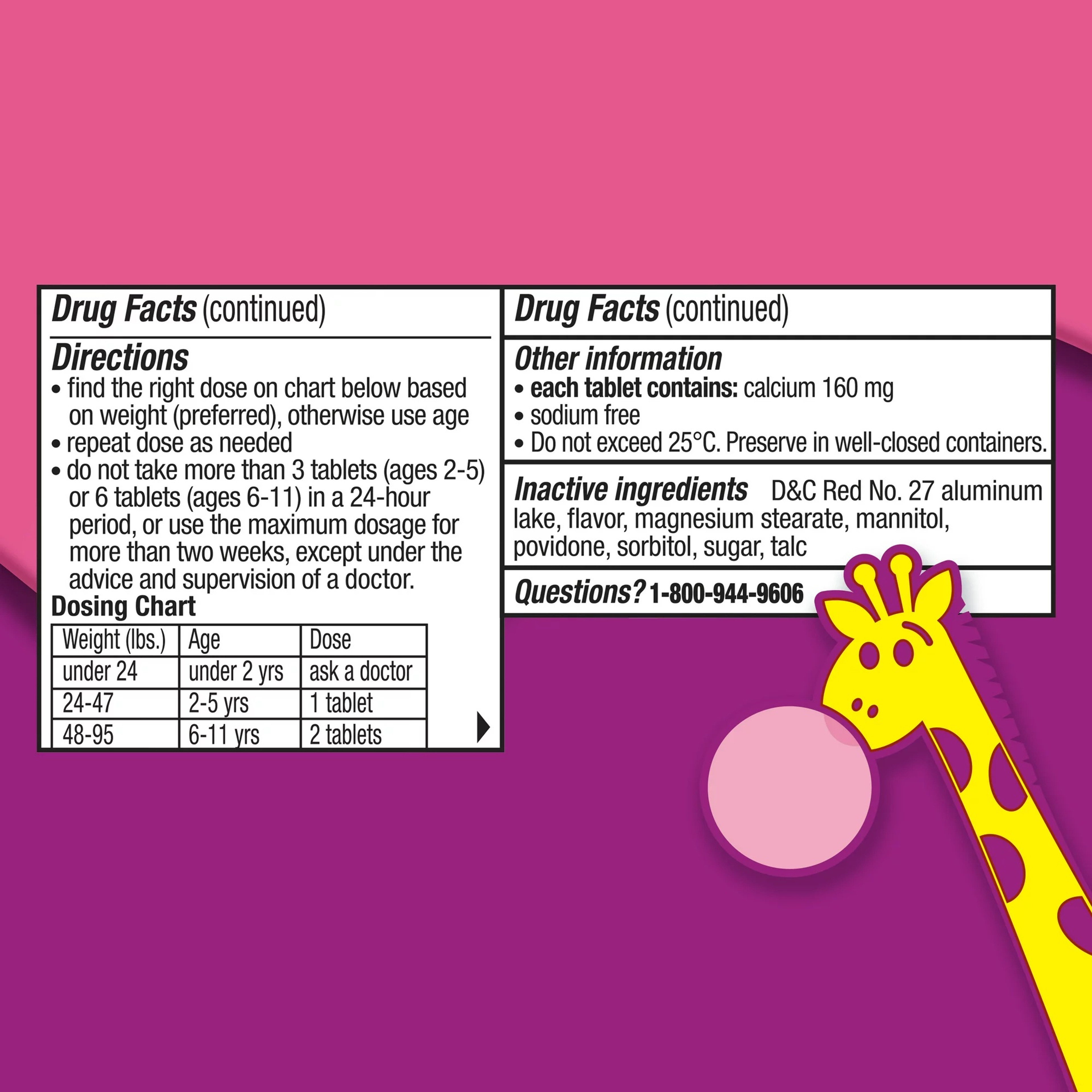 Pepto-Bismol Kids Chewable Tablets