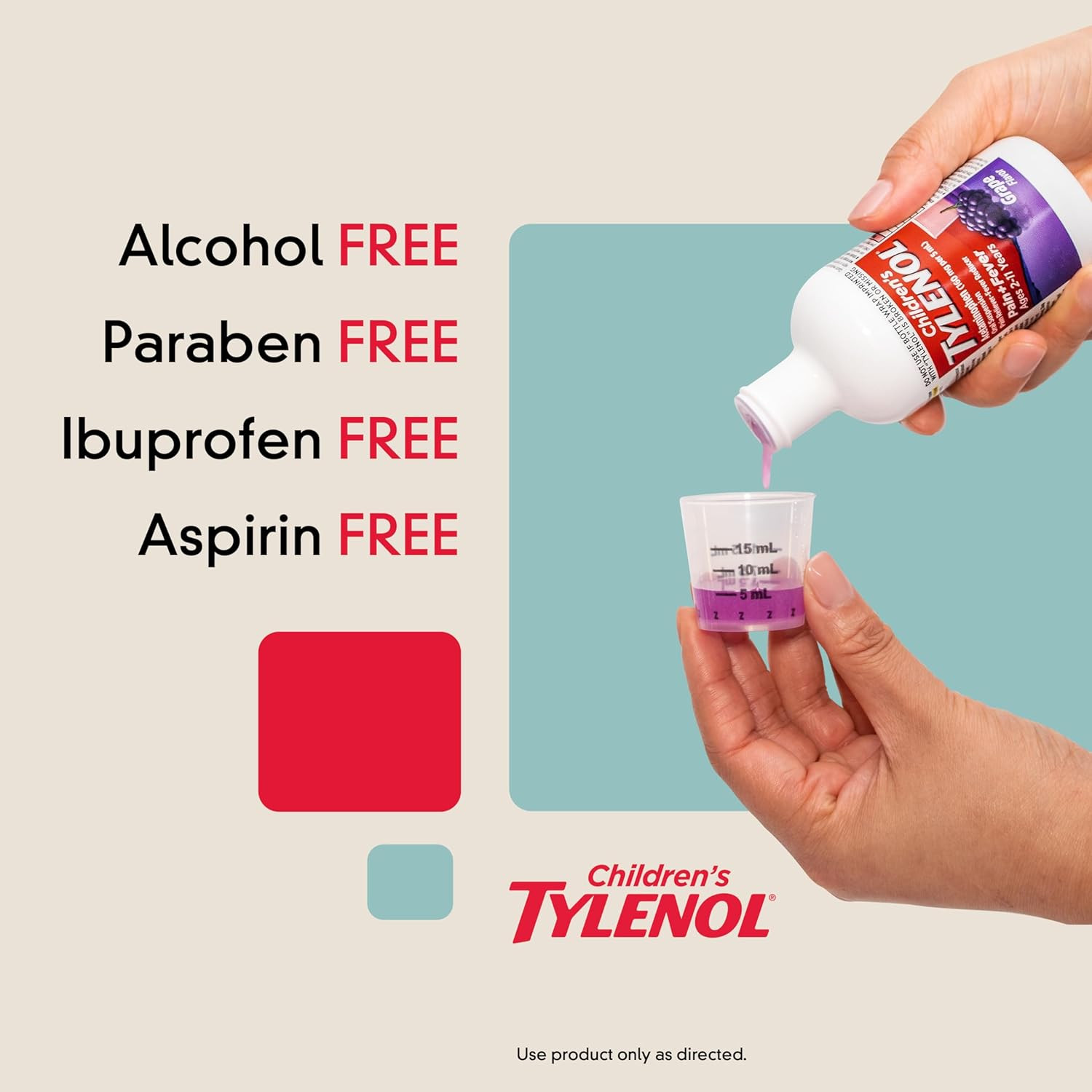 Children's Tylenol Pain + Fever Relief Liquid
