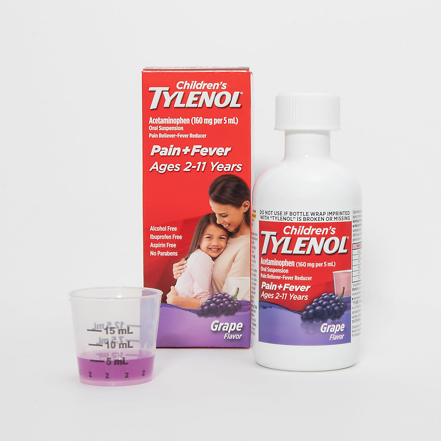 Children's Tylenol Pain + Fever Relief Liquid