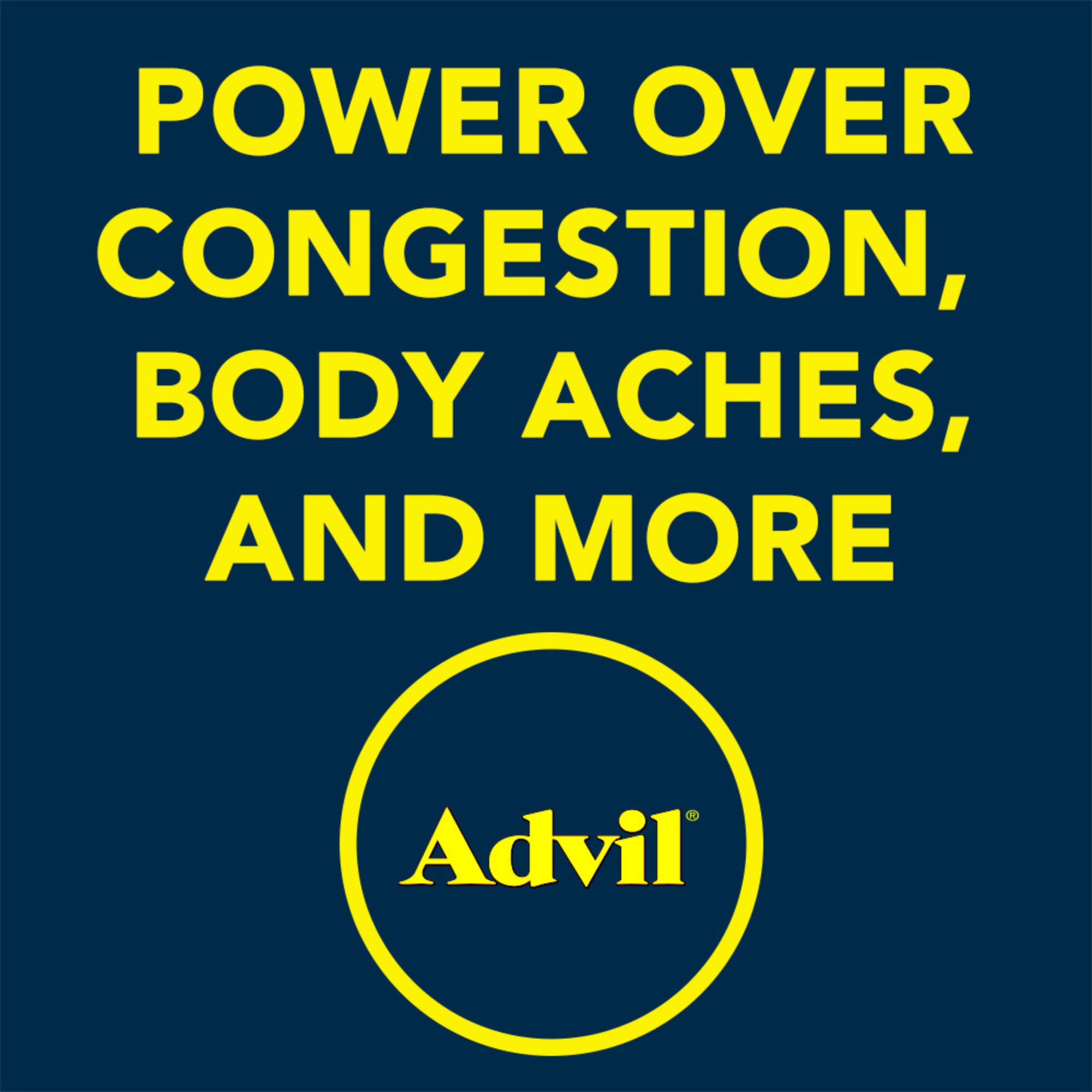 Advil Sinus Congestion and Pain