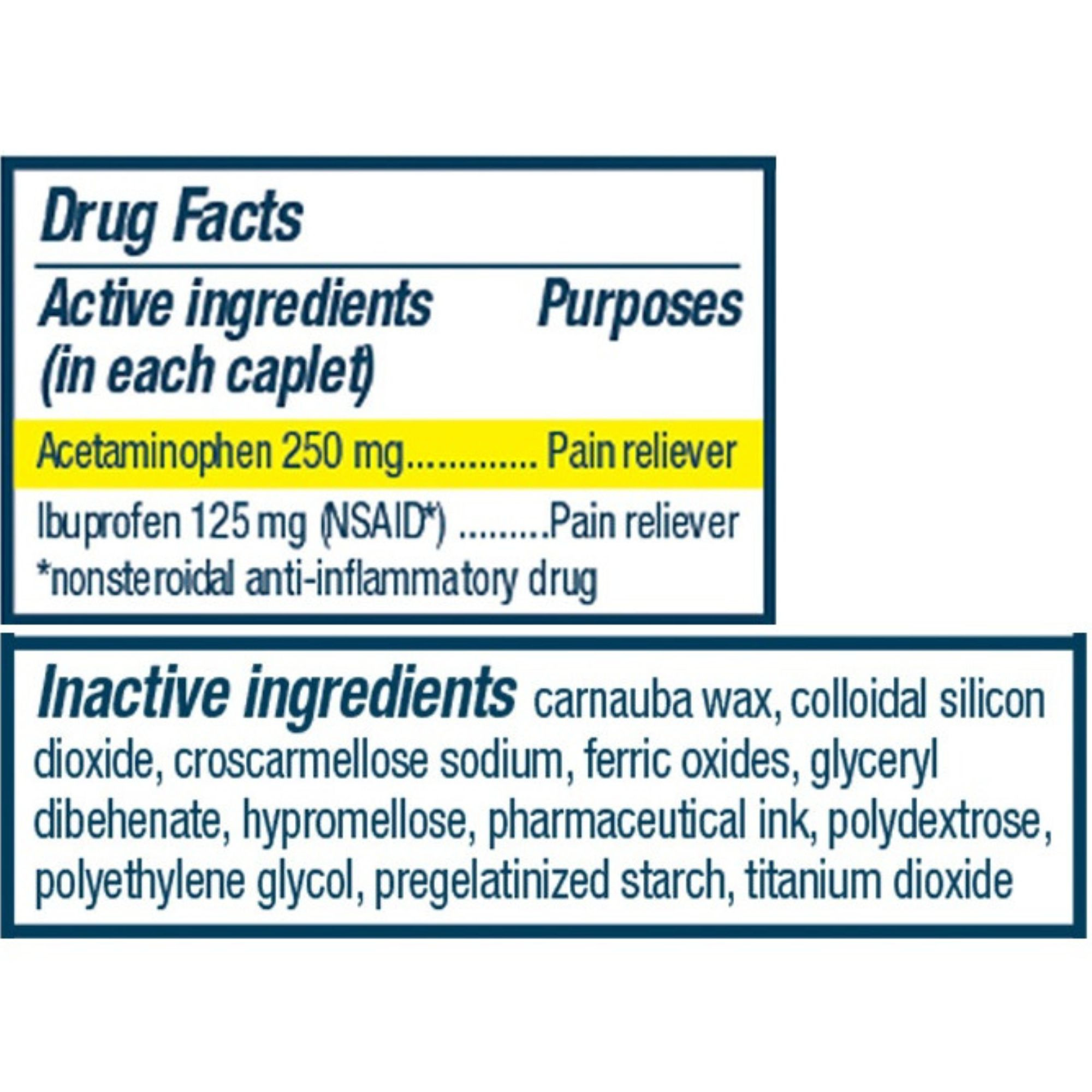Advil Dual Action with Acetaminophen