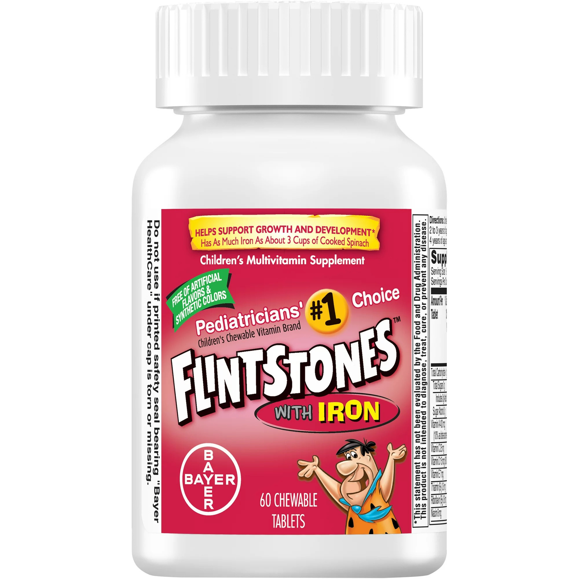 Flintstones Children's Chewable Multivitamins with Iron