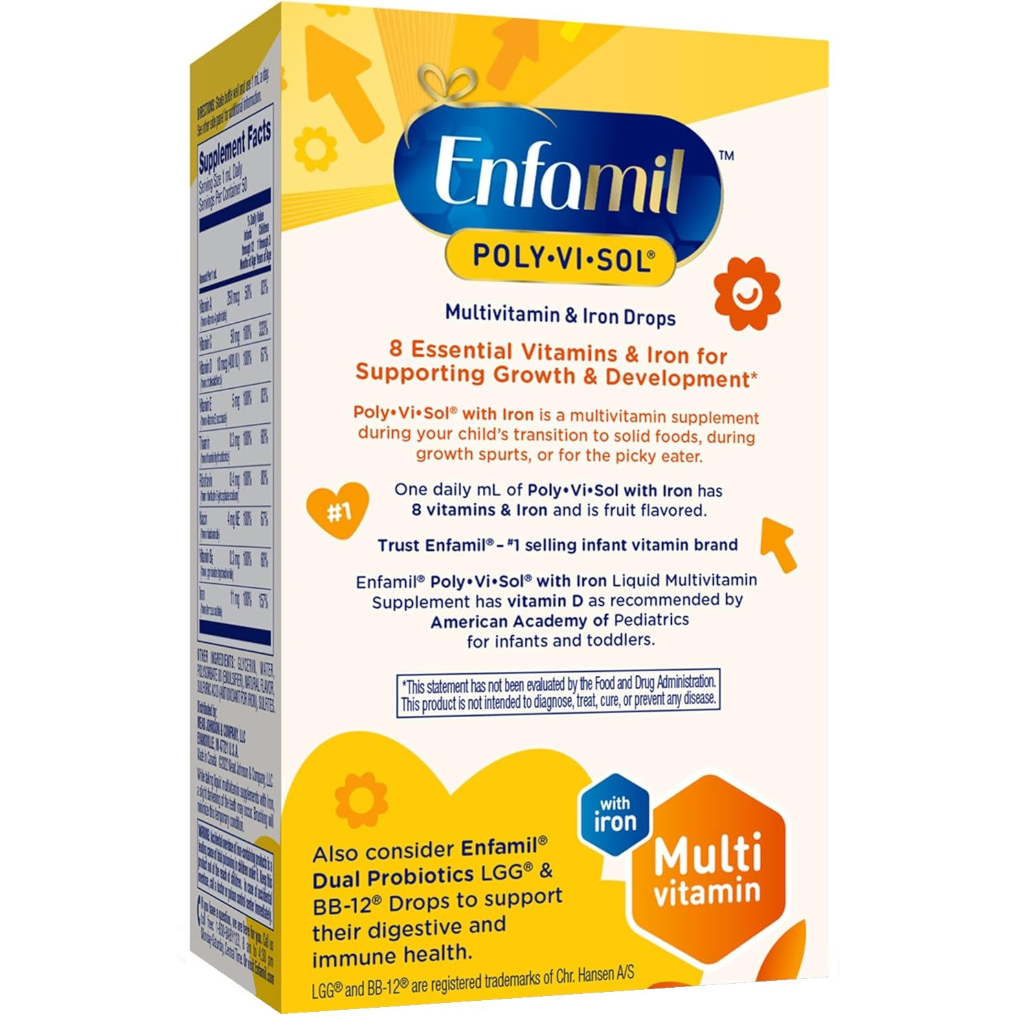 Enfamil Poly-Vi-Sol Multi-Vitamins & Iron Drops