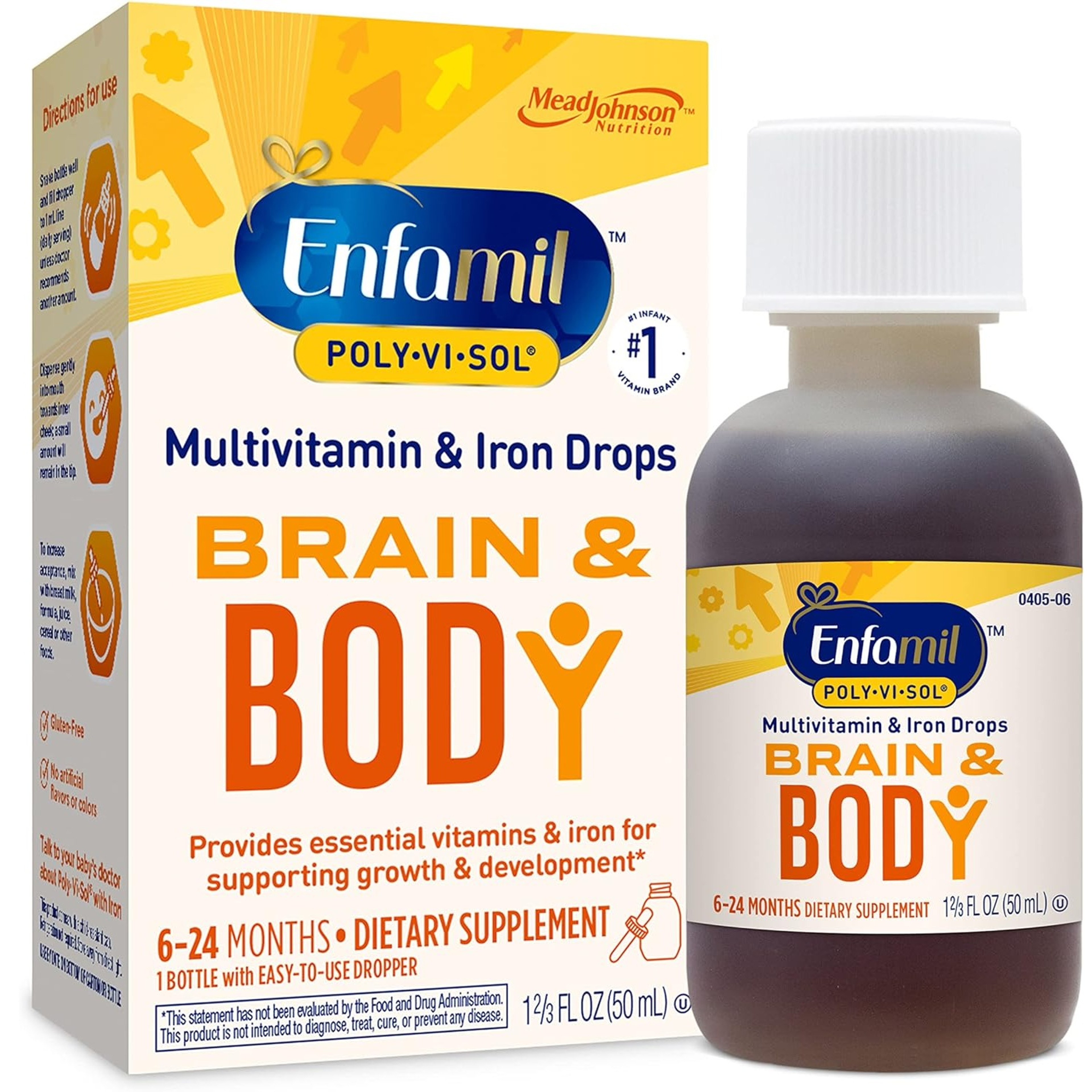 Enfamil Poly-Vi-Sol Multi-Vitamins & Iron Drops