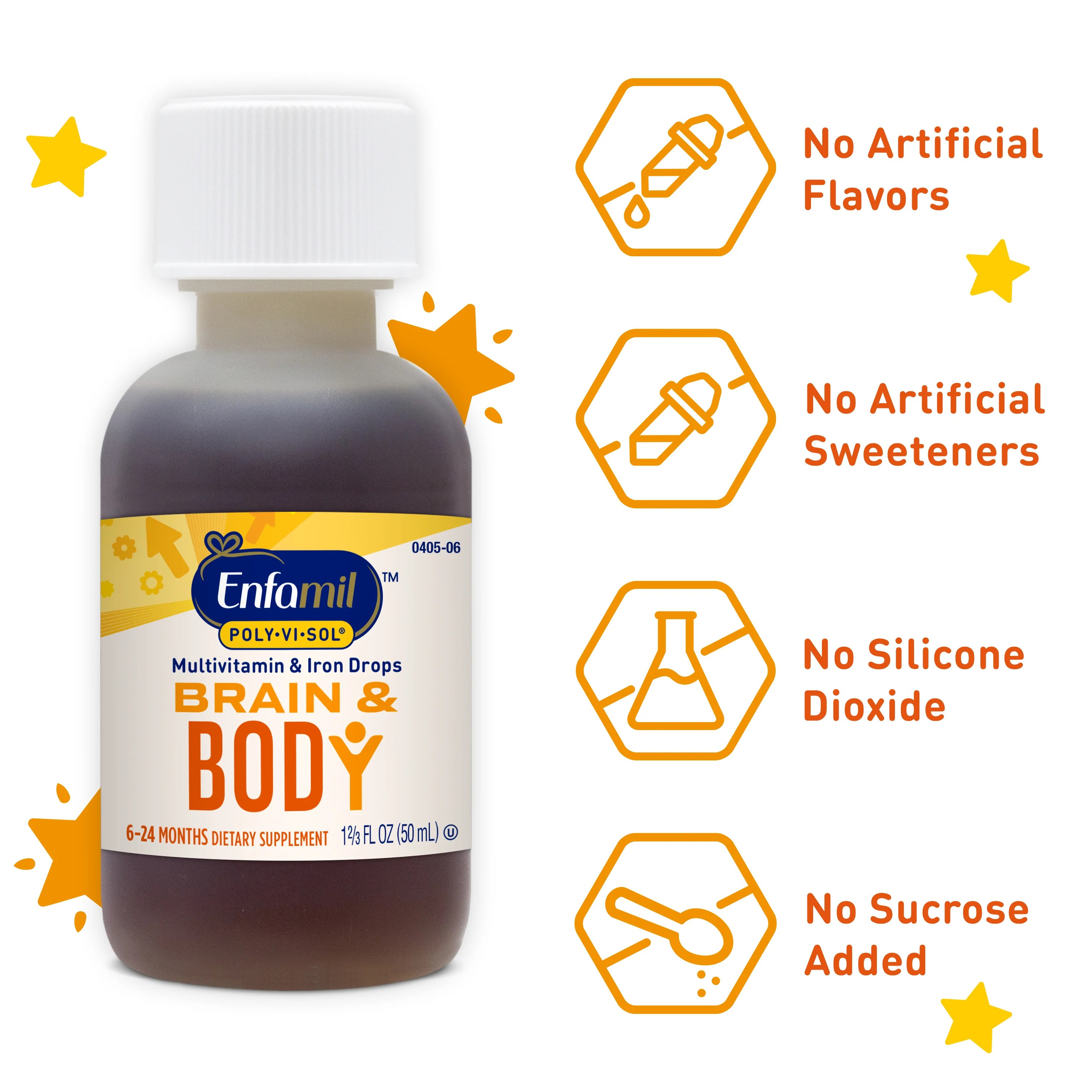 Enfamil Poly-Vi-Sol Multi-Vitamins & Iron Drops