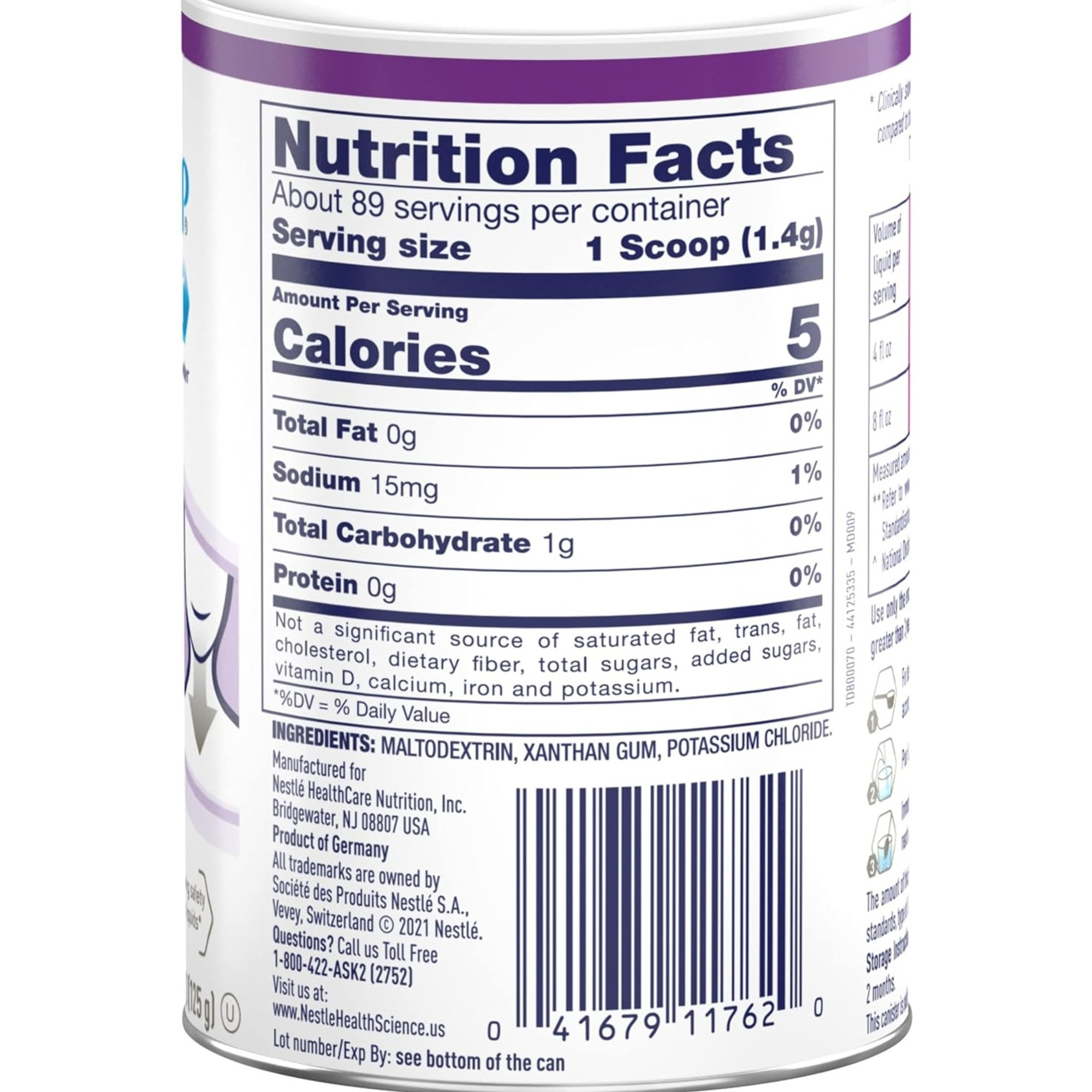 ThickenUp Clear Instant Food and Drink Thickener