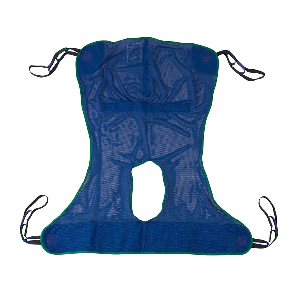 Drive Full Body Patient Lift Mesh Sling, Commode Cutout