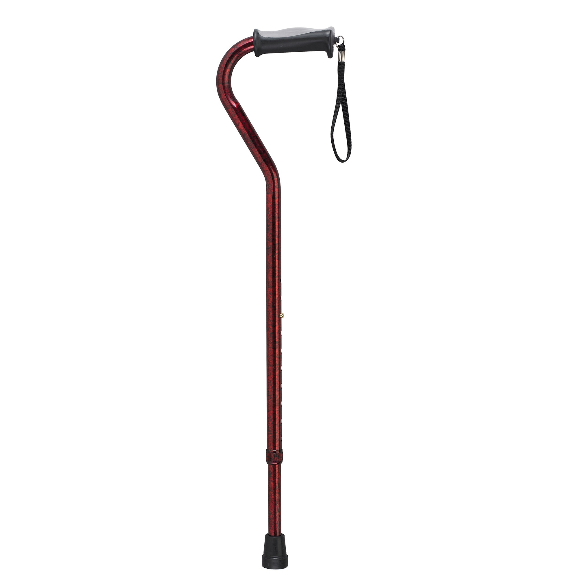 Drive Gel Grip Aluminum Offset Canes, Height Adjustable