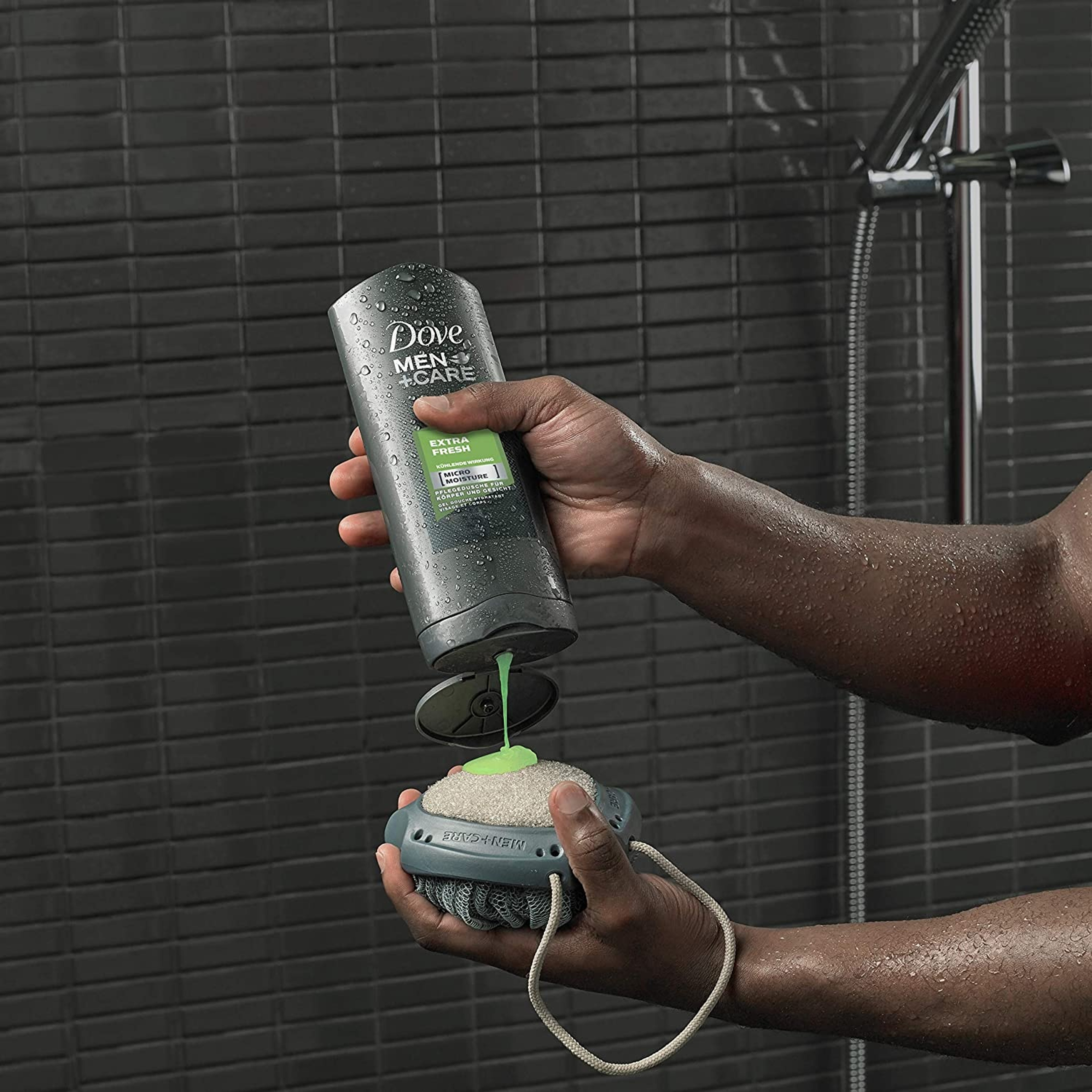 Dove Men+Care Liquid Body & Face Wash, Extra Fresh Scent