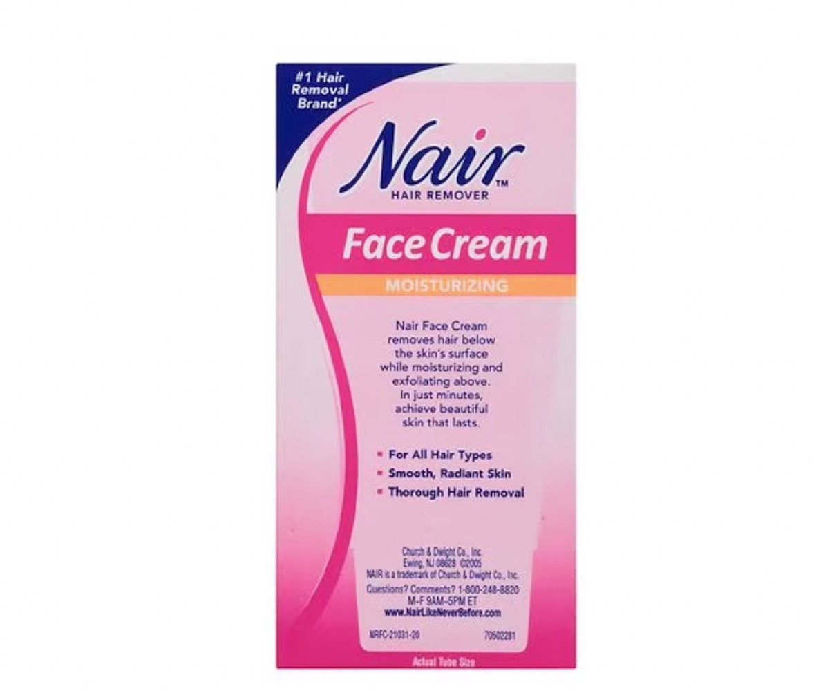 Nair Hair Remover Moisturizing Face Cream