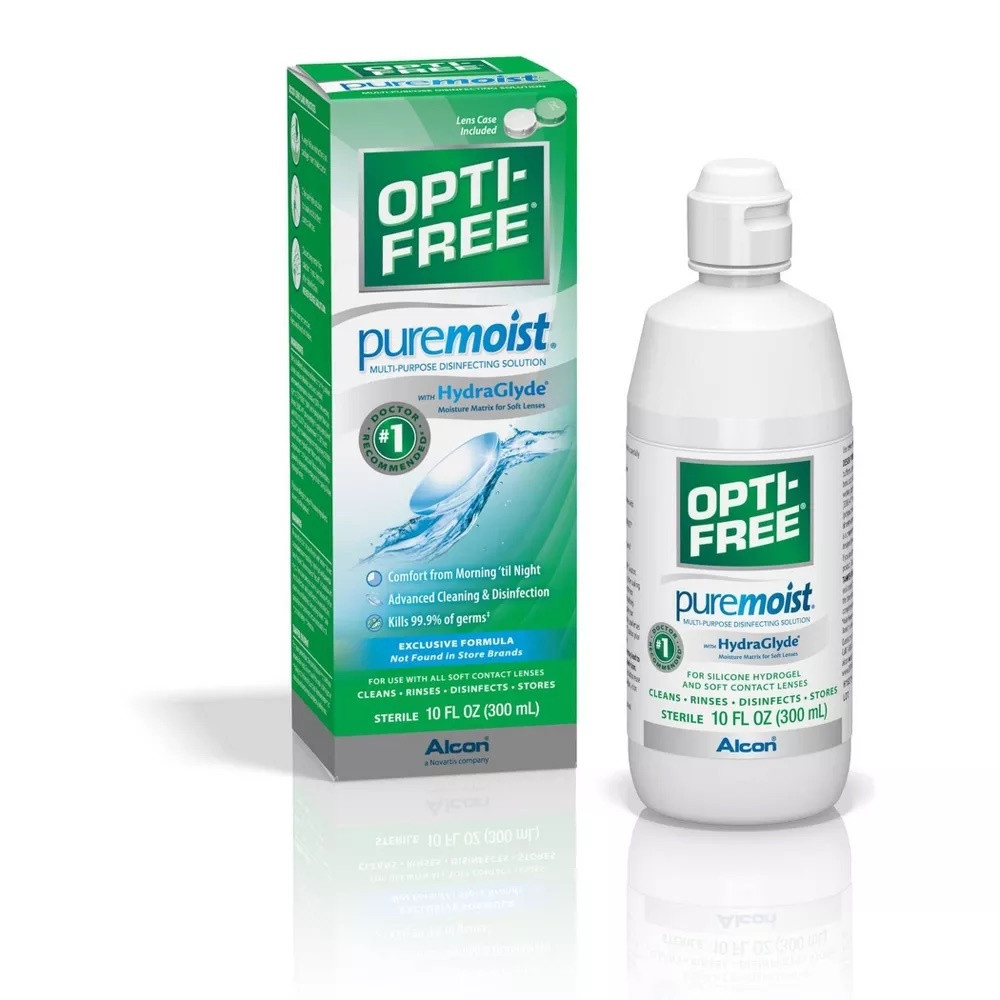 Opti-Free PureMoist Multi-Purpose Disinfecting Contact Lens Solution