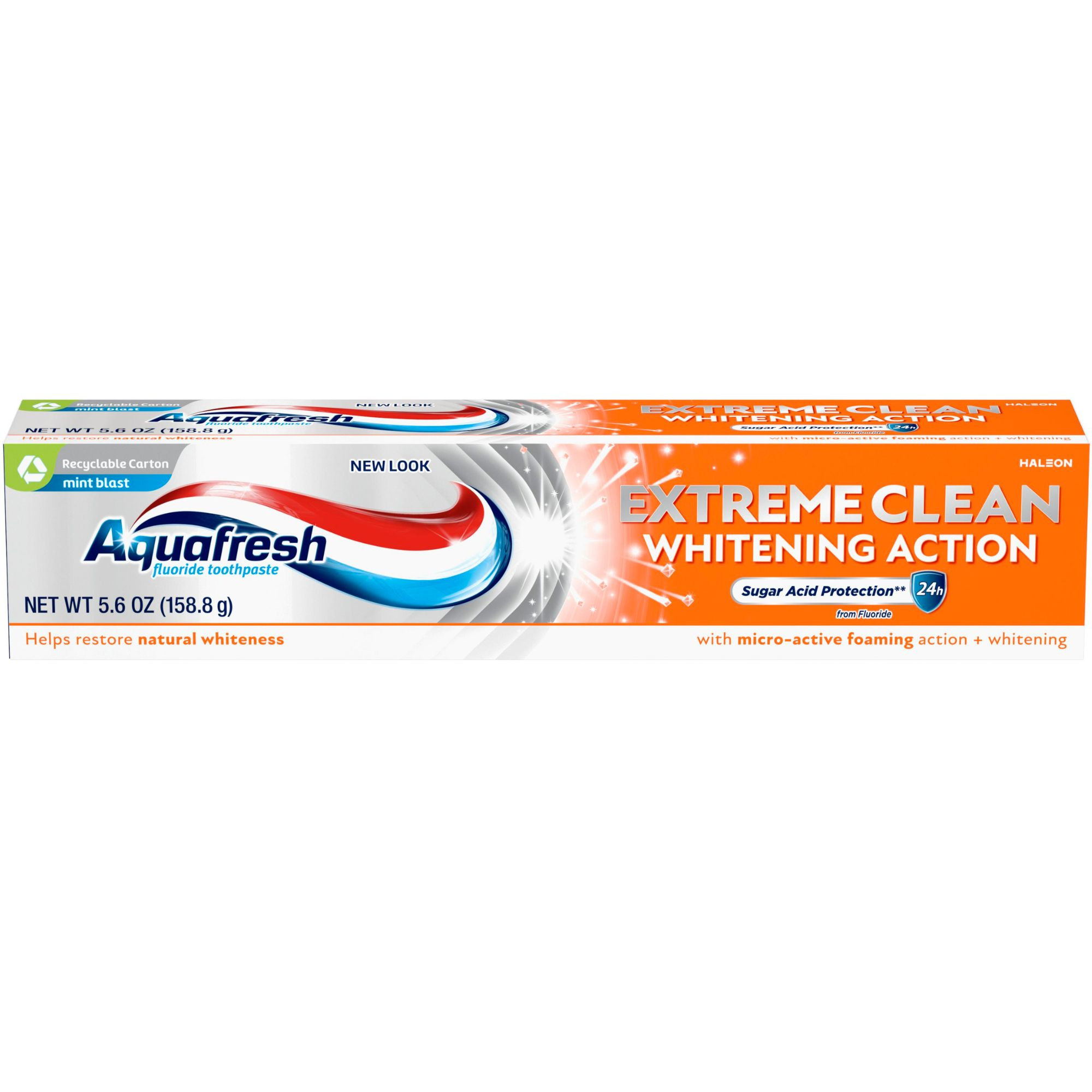Aquafresh Extreme Clean Whitening Action Toothpaste