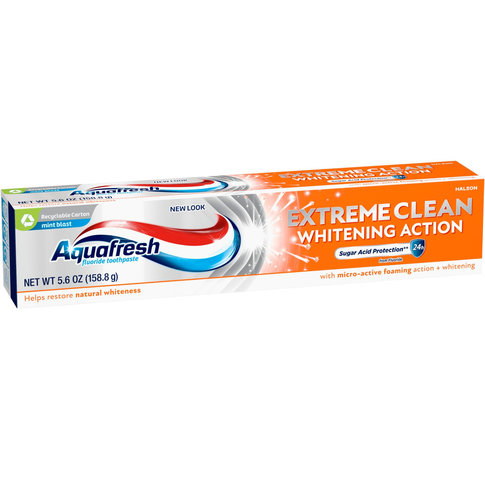 Aquafresh Extreme Clean Whitening Action Toothpaste