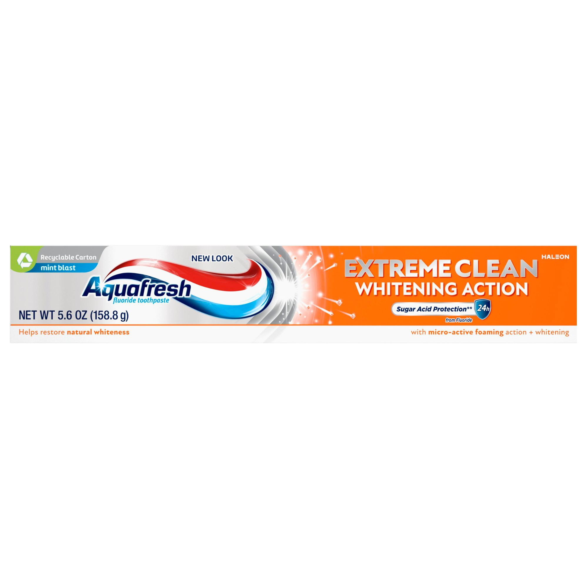 Aquafresh Extreme Clean Whitening Action Toothpaste