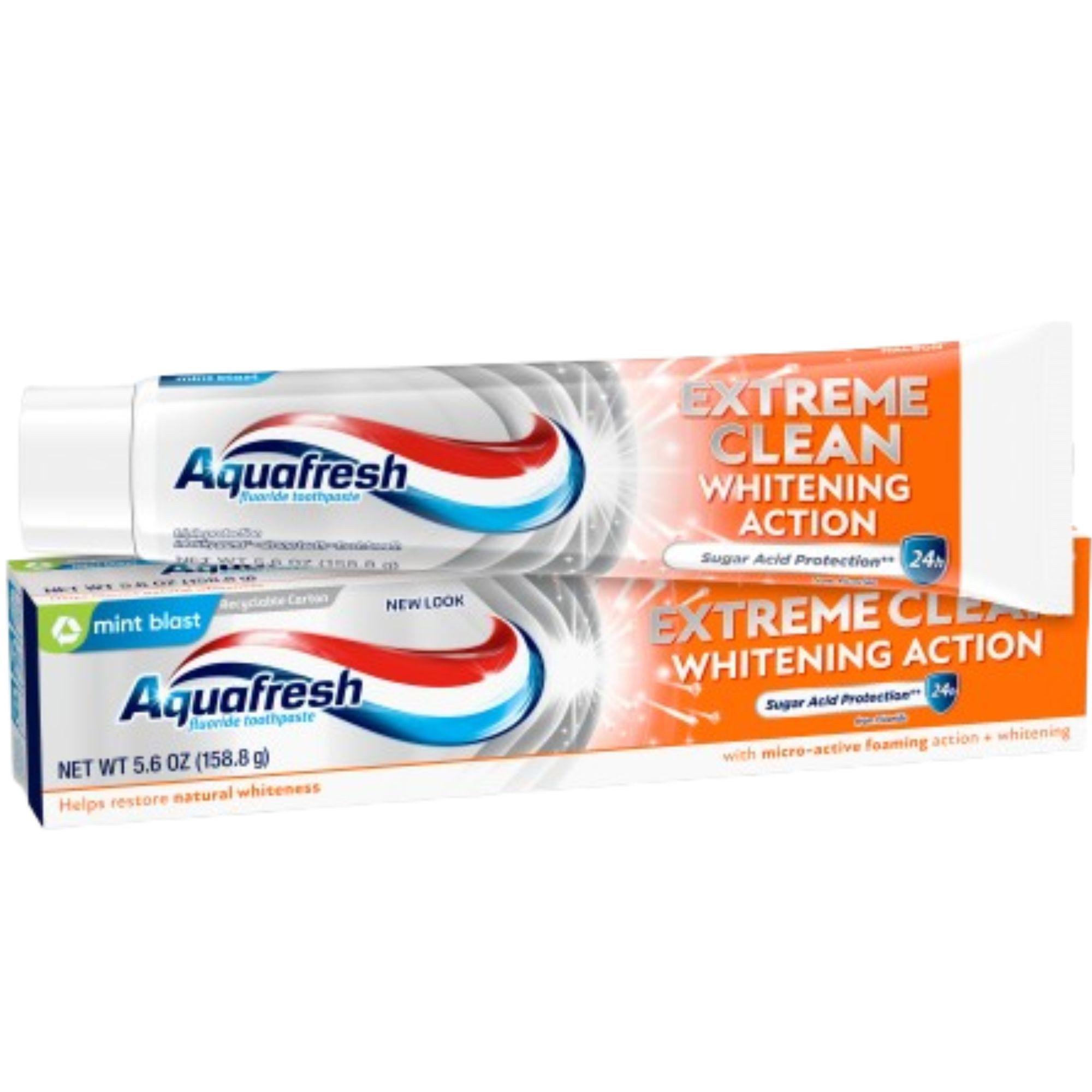 Aquafresh Extreme Clean Whitening Action Toothpaste