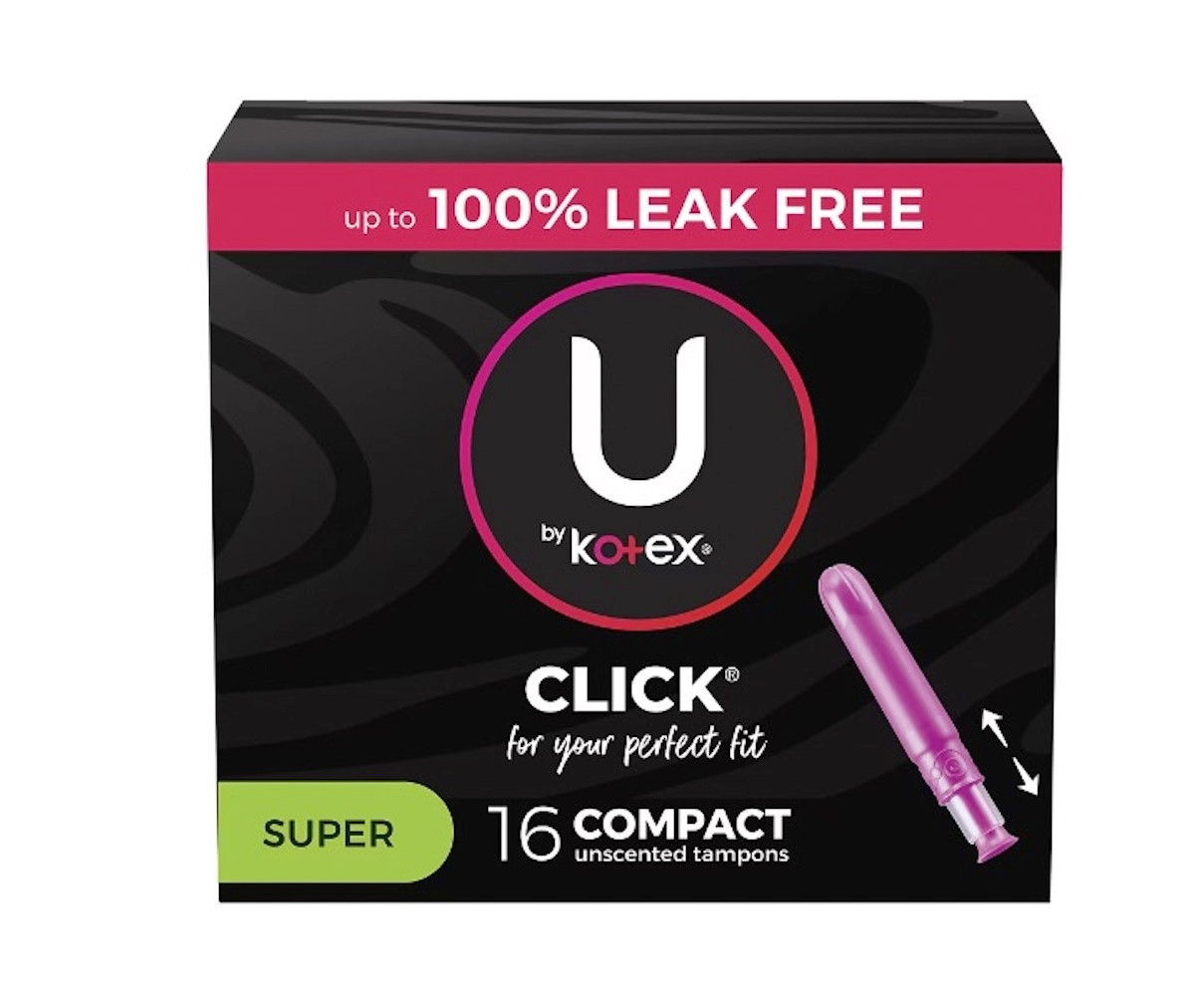 U by Kotex Click Compact Super Tampons