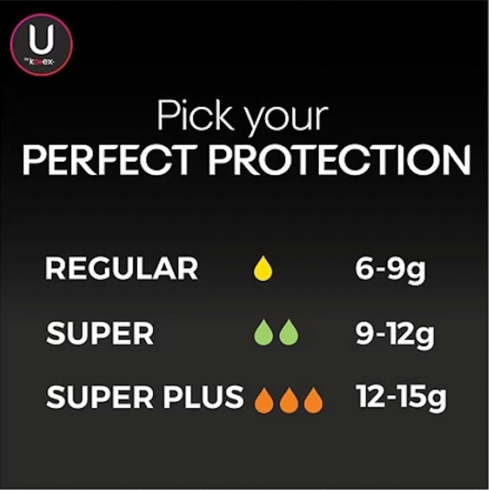 U by Kotex Click Compact Super Tampons
