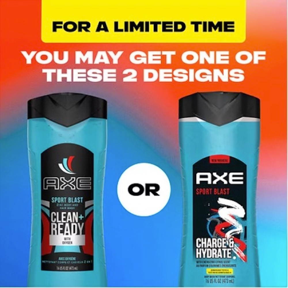 AXE Body Wash Sport Blast