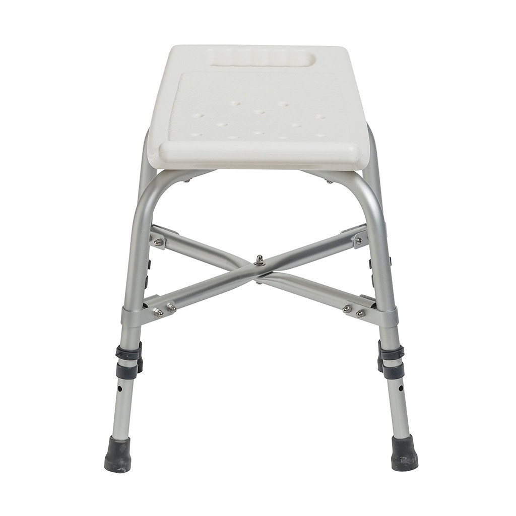 Drive Deluxe Bariatric Shower Chair with Cross-Frame Brace, Without Back
