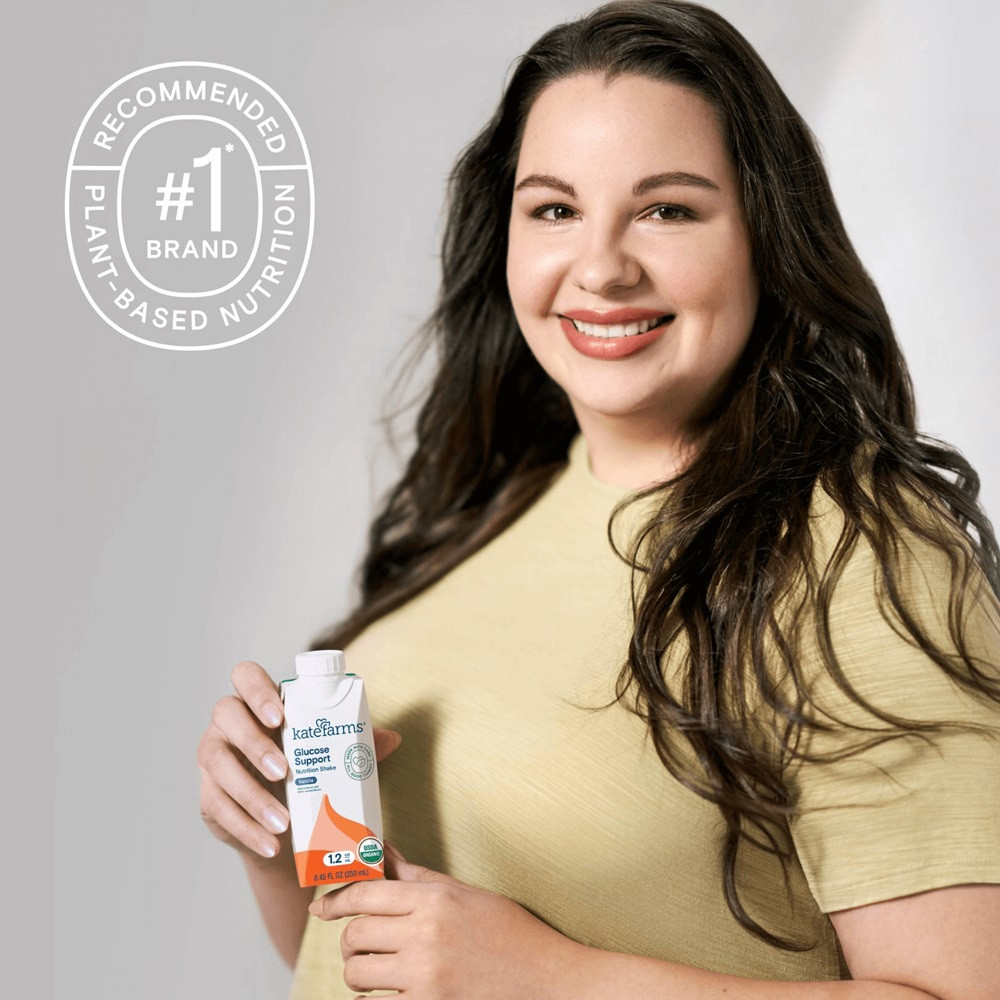 Kate Farms 1.2 Glucose Support Nutritional Shake, Vanilla, 8.45 oz.