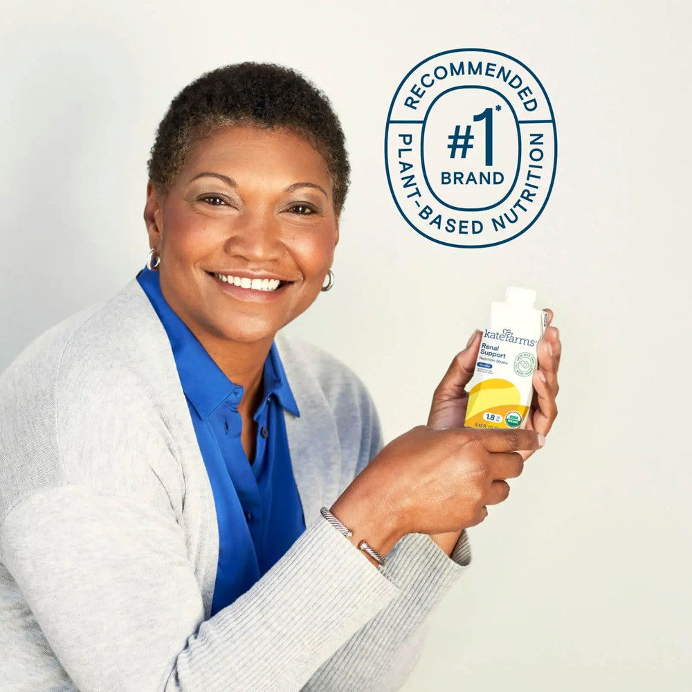 Kate Farms 1.8 Renal Support Nutritional Shake, Vanilla