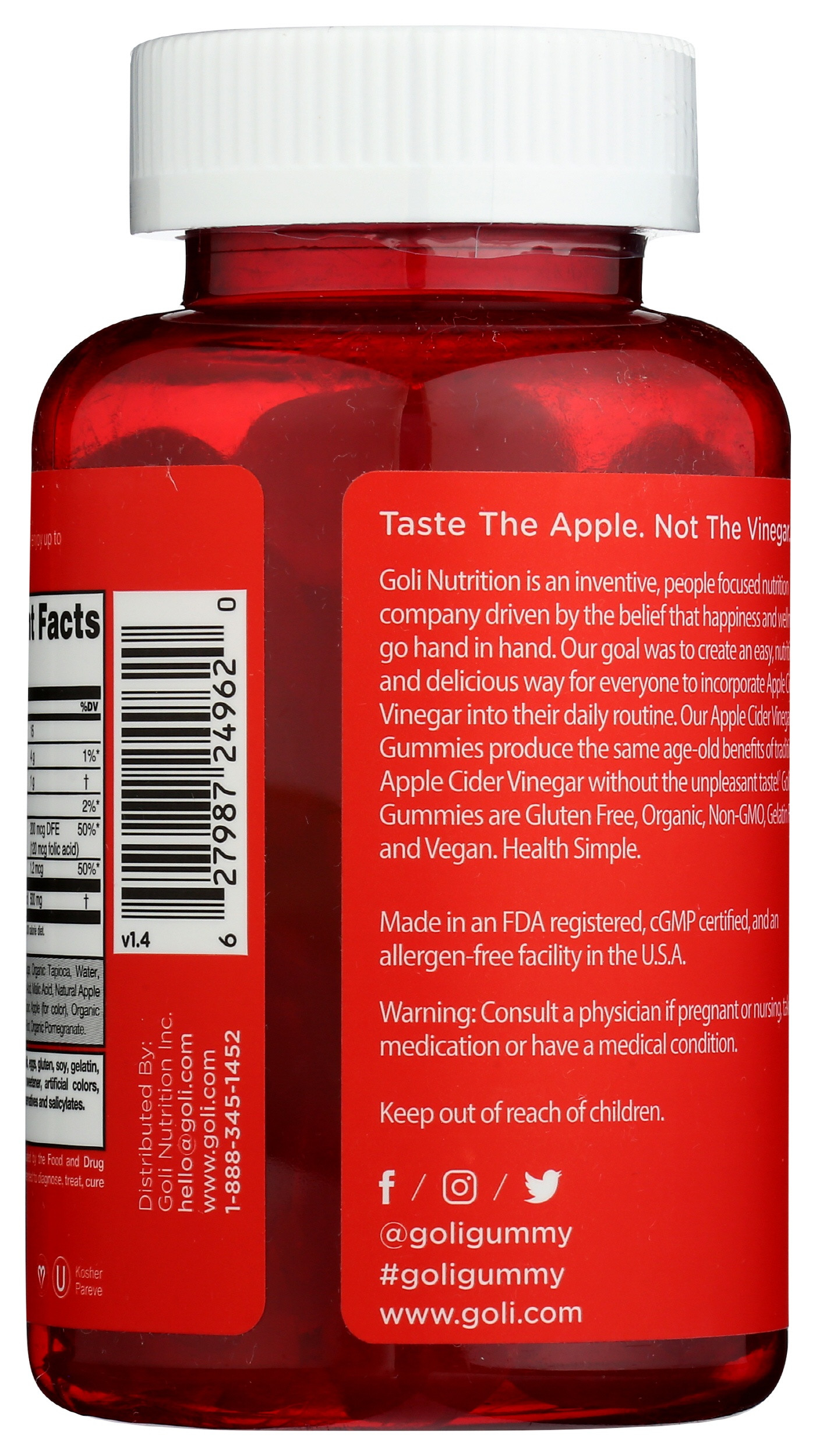 Goli Apple Cider Vinegar Gummies