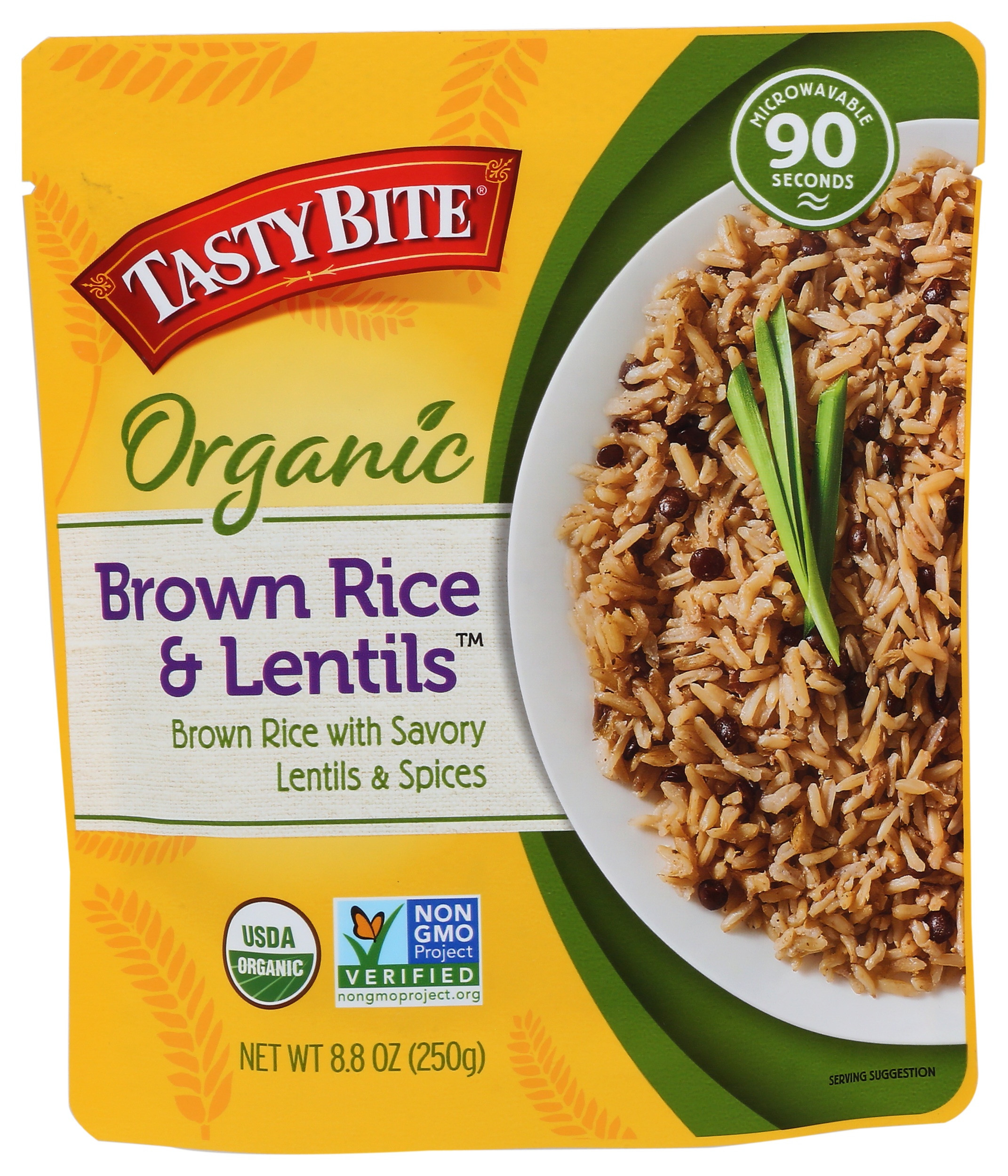 Tasty Bite Organic Brown Rice & Lentils